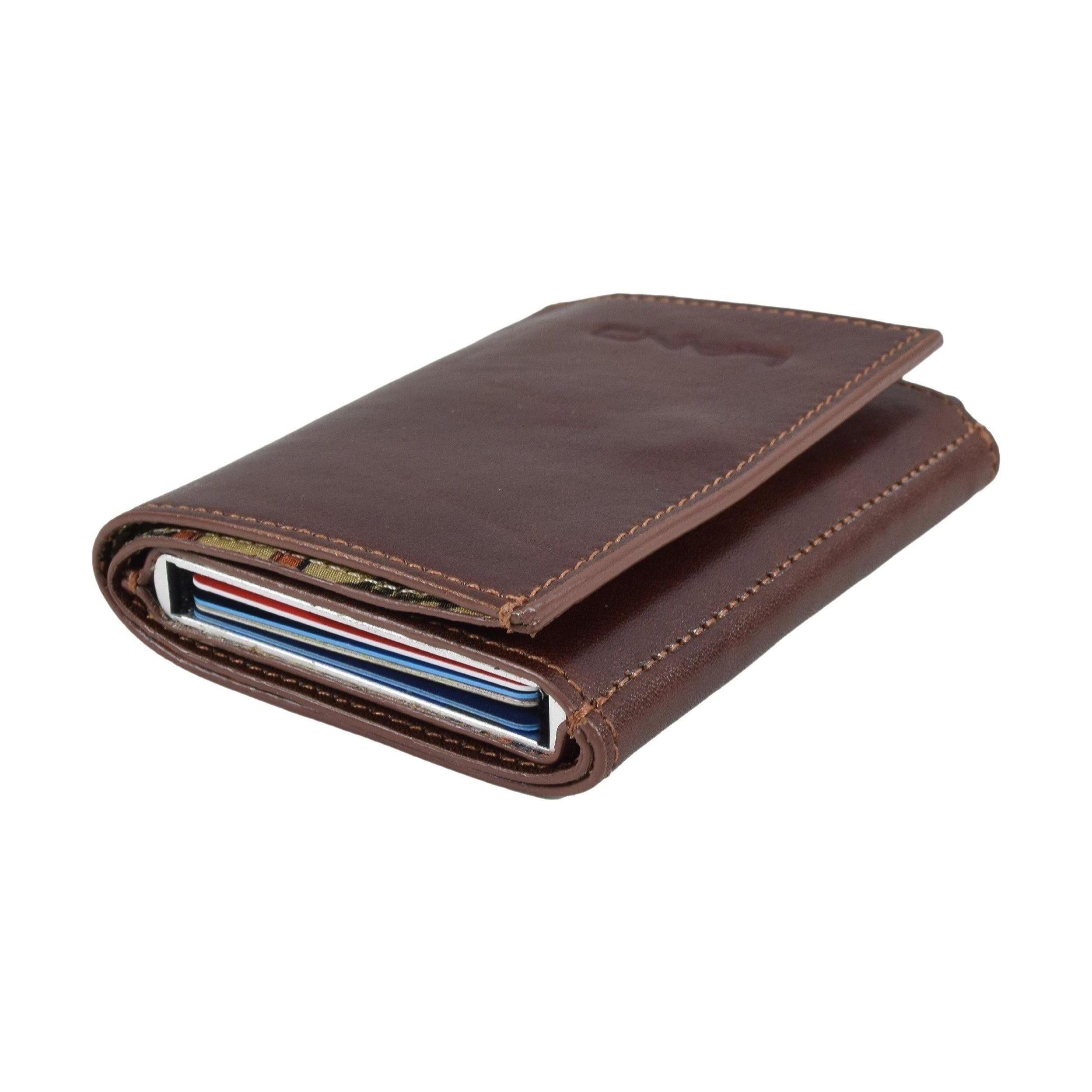 Pop Up Card Case, Wallet | LAND Leather Goods