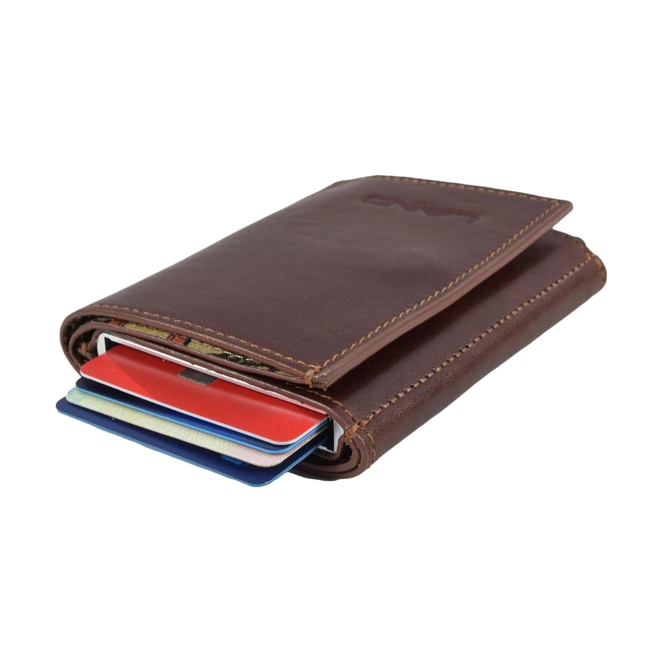 Pop Up Card Case, Wallet | LAND Leather Goods