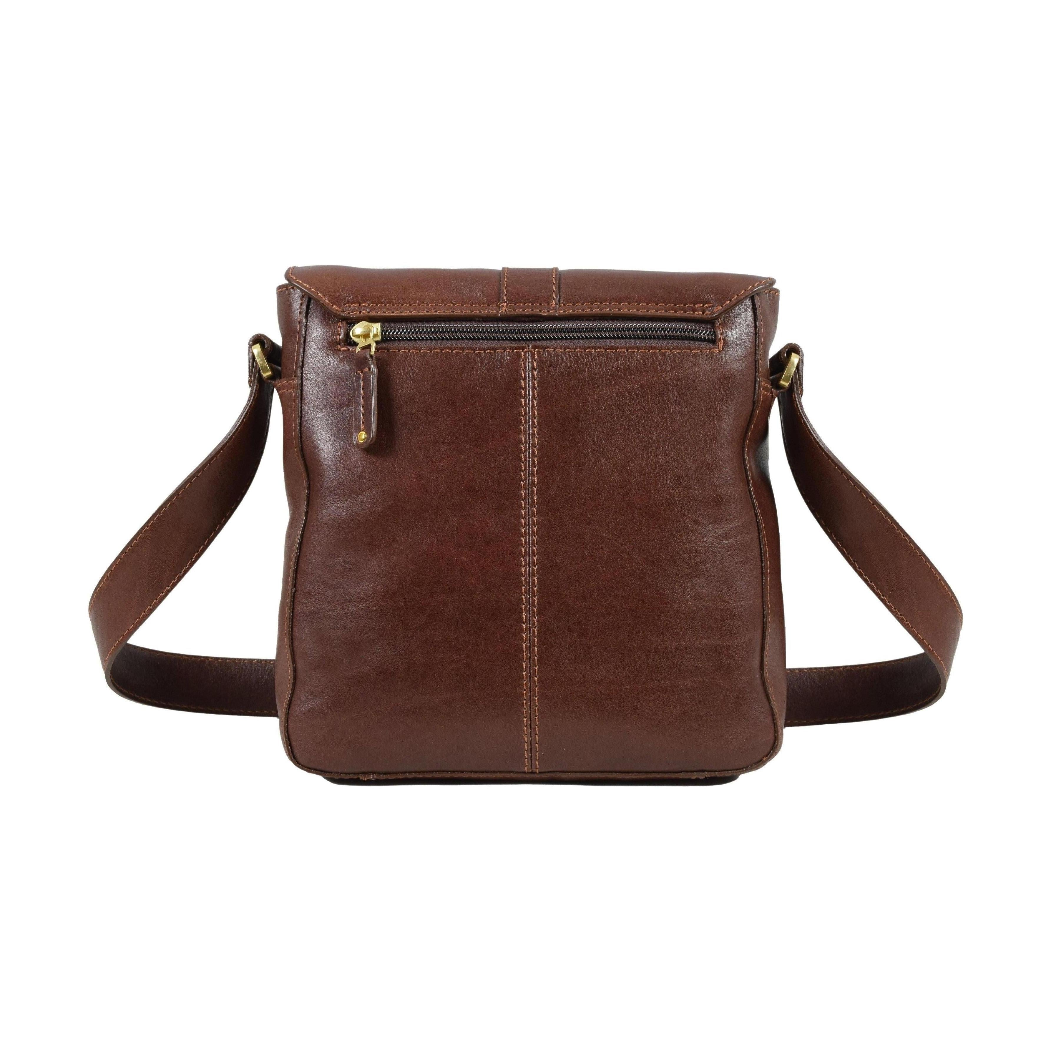 Graham Messenger, Crossover Bag | LAND Leather Goods