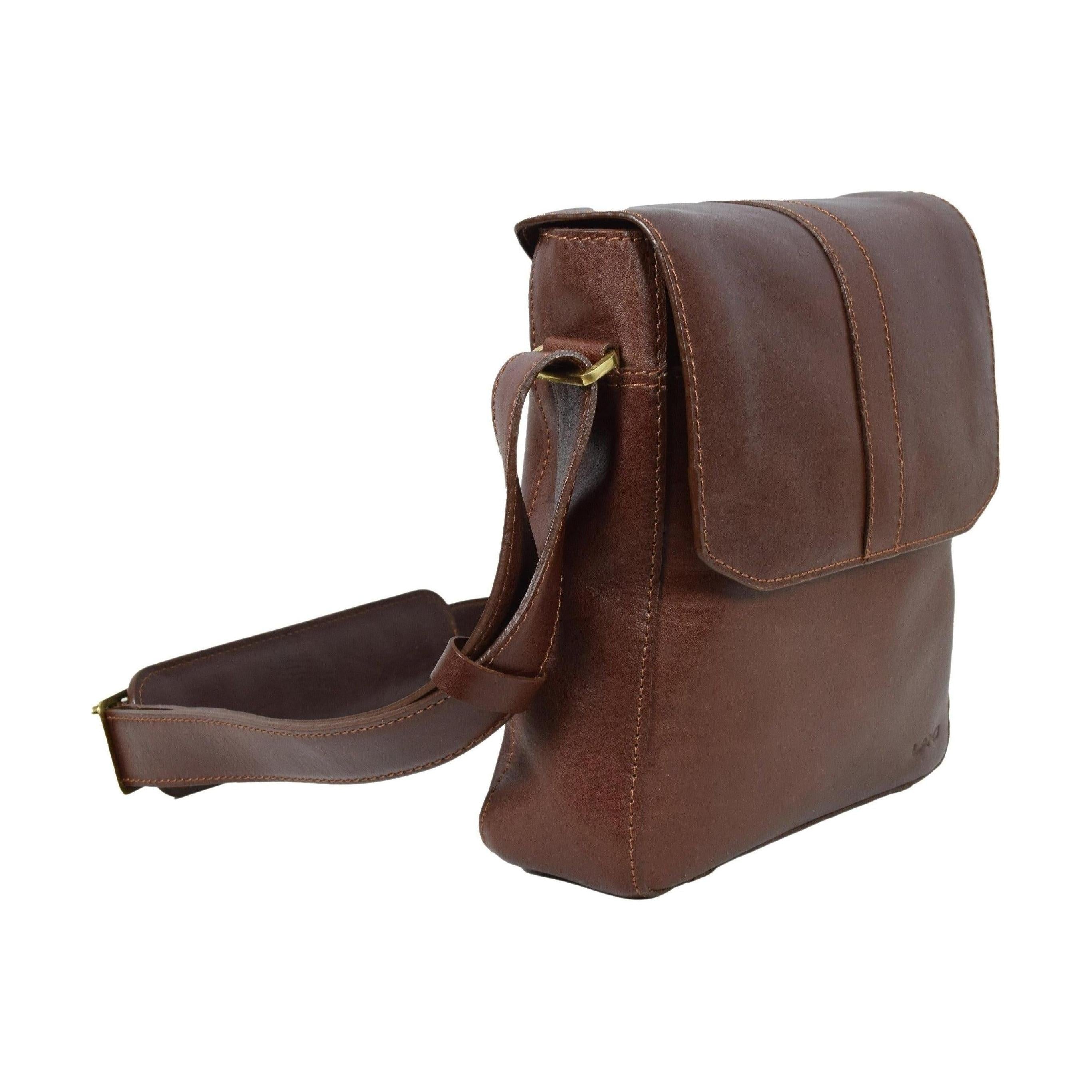 Graham Messenger, Crossover Bag | LAND Leather Goods