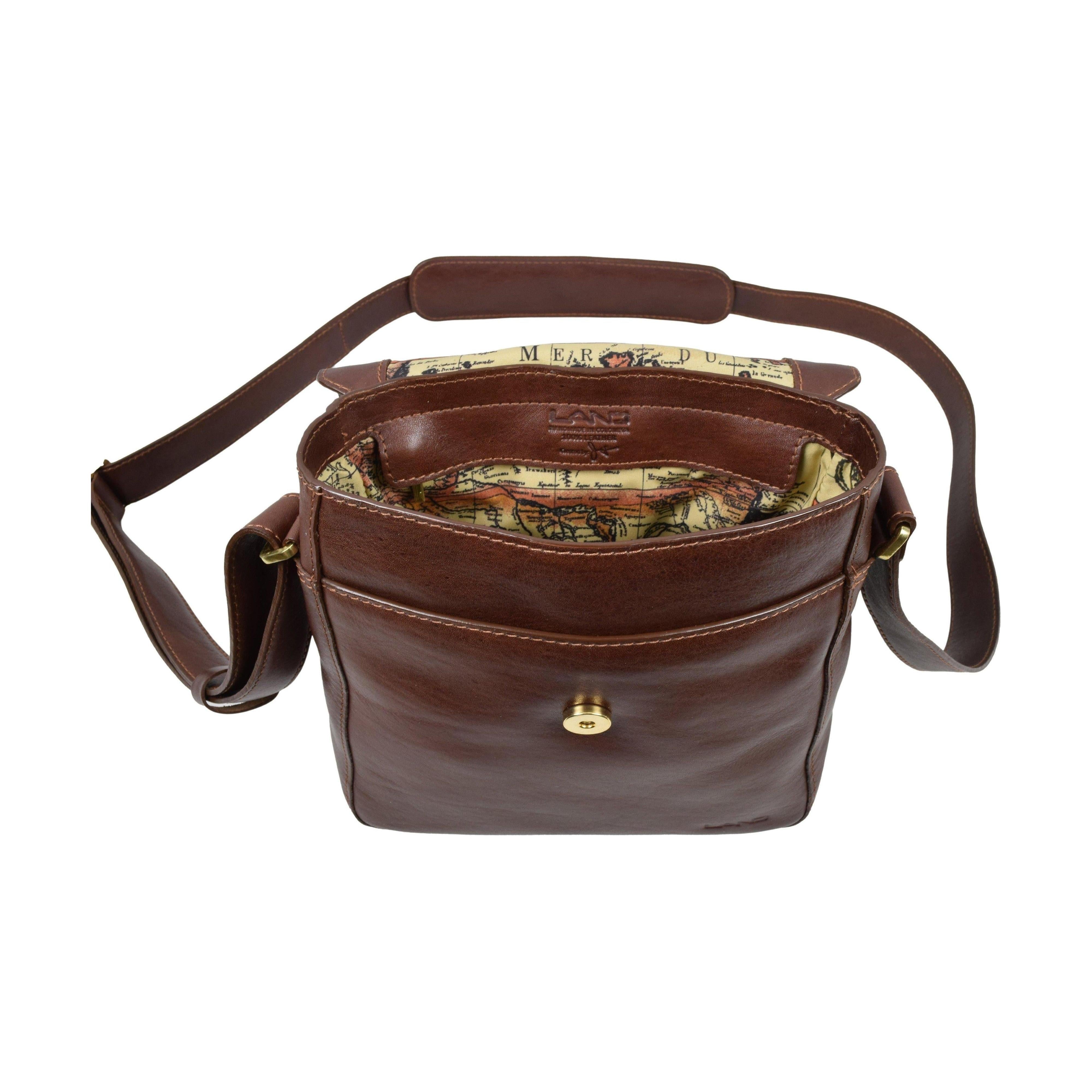 Graham Messenger, Crossover Bag | LAND Leather Goods
