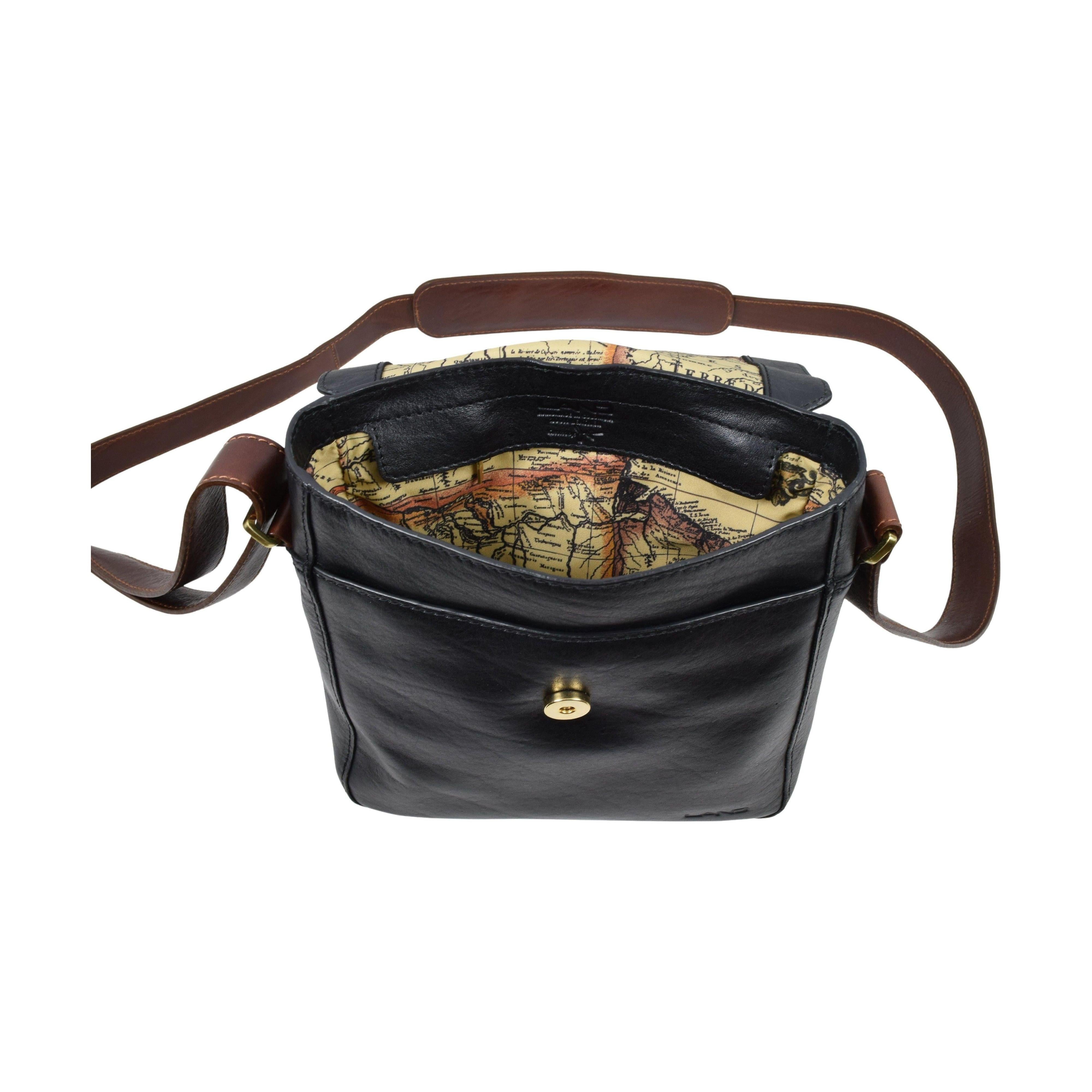 Graham Messenger, Crossover Bag | LAND Leather Goods