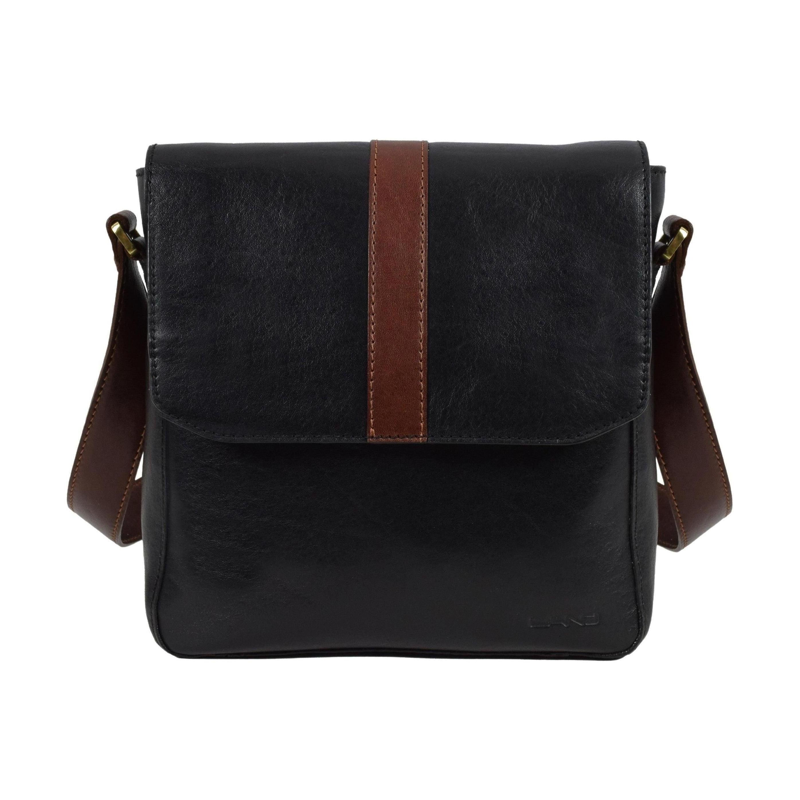 Graham Messenger, Crossover Bag | LAND Leather Goods
