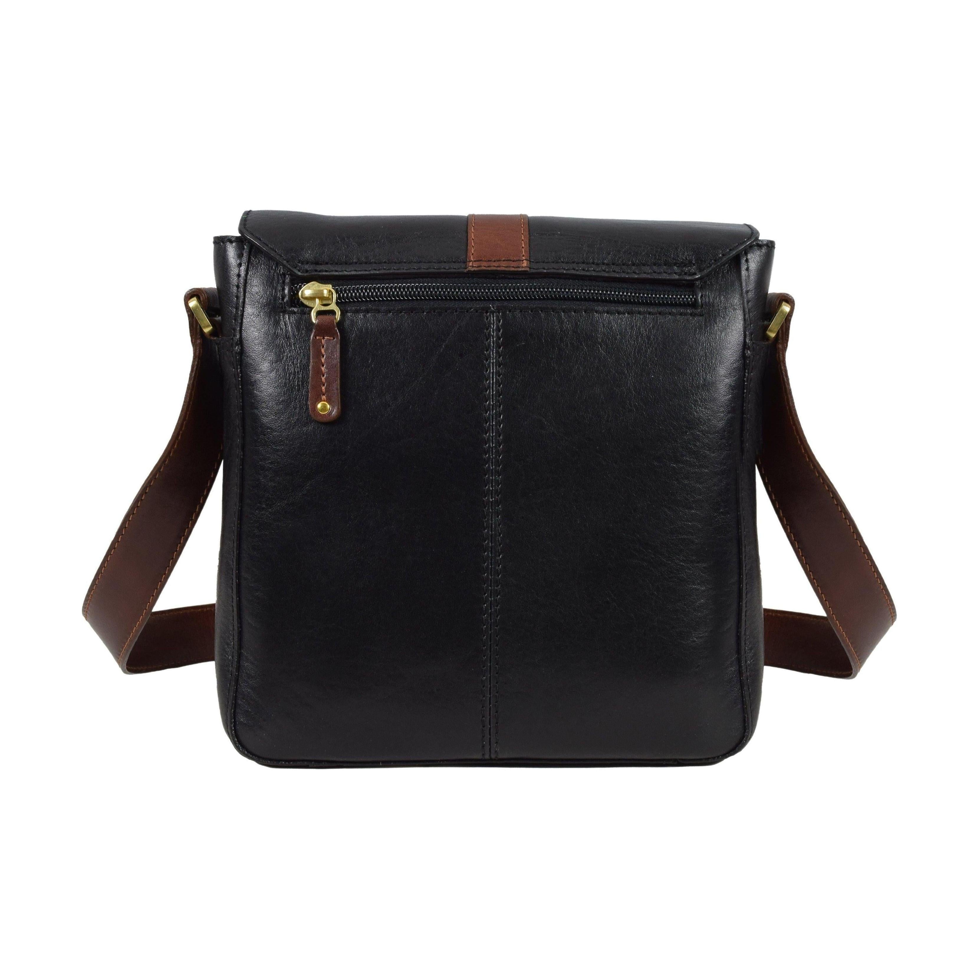 Graham Messenger, Crossover Bag | LAND Leather Goods