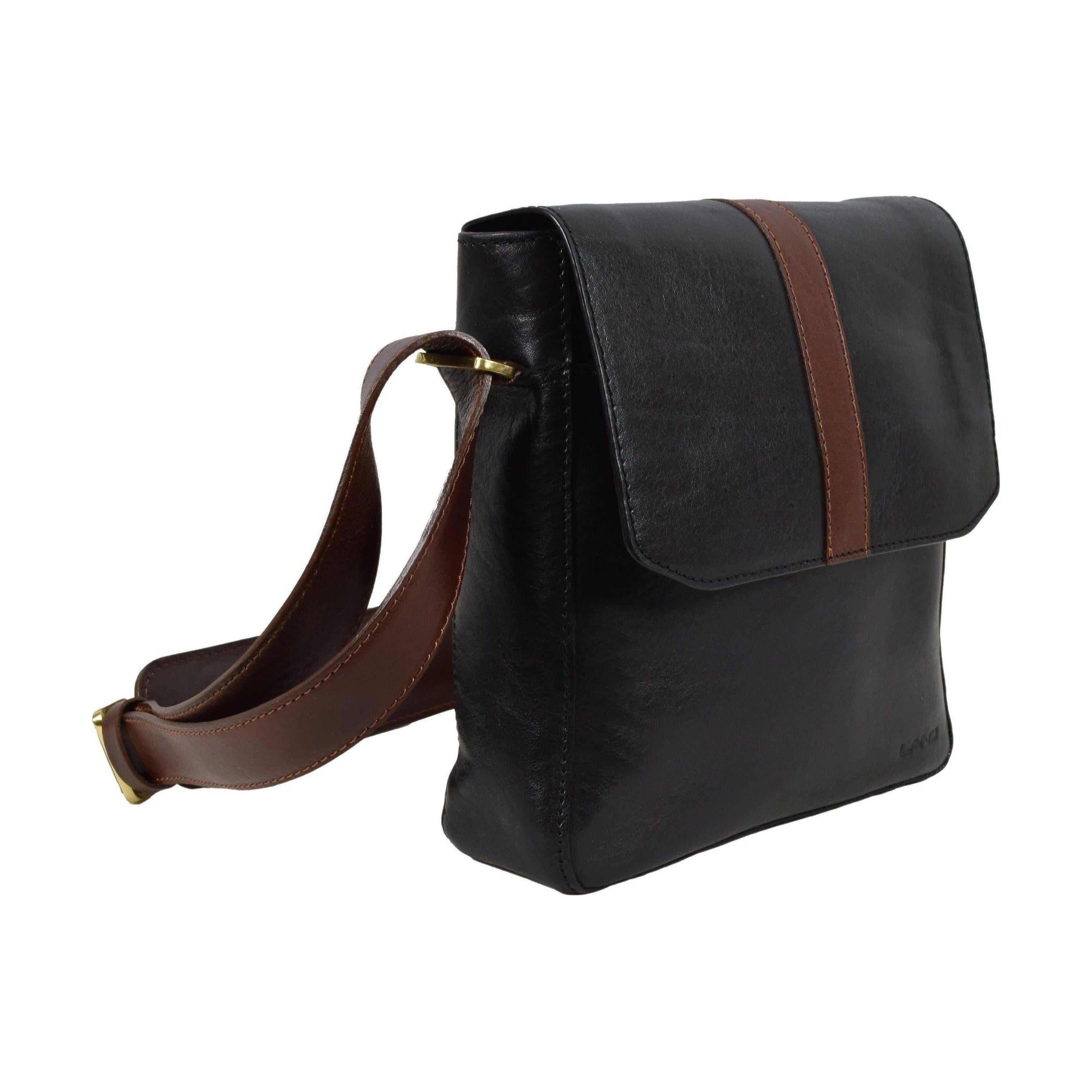 Graham Messenger, Crossover Bag | LAND Leather Goods