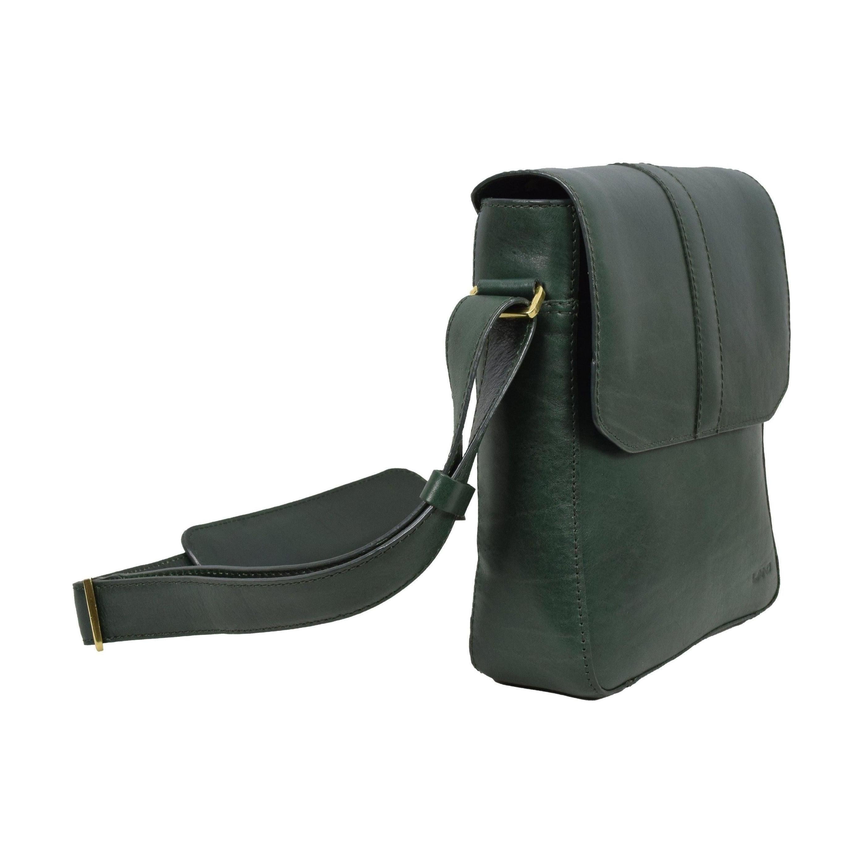 Graham Messenger, Crossover Bag | LAND Leather Goods