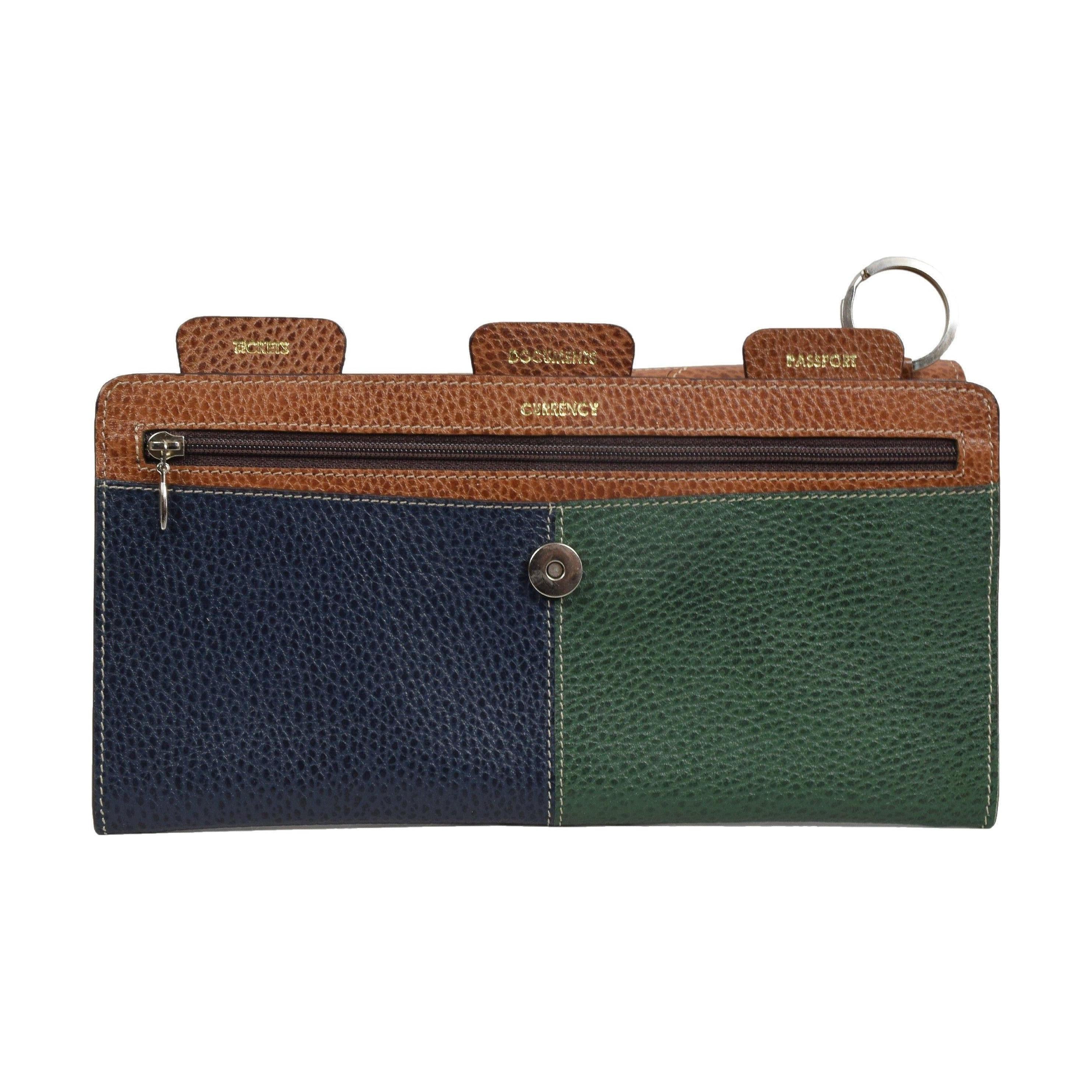 Deluxe Travel Organizer, Travel Organizer | LAND Leather Goods