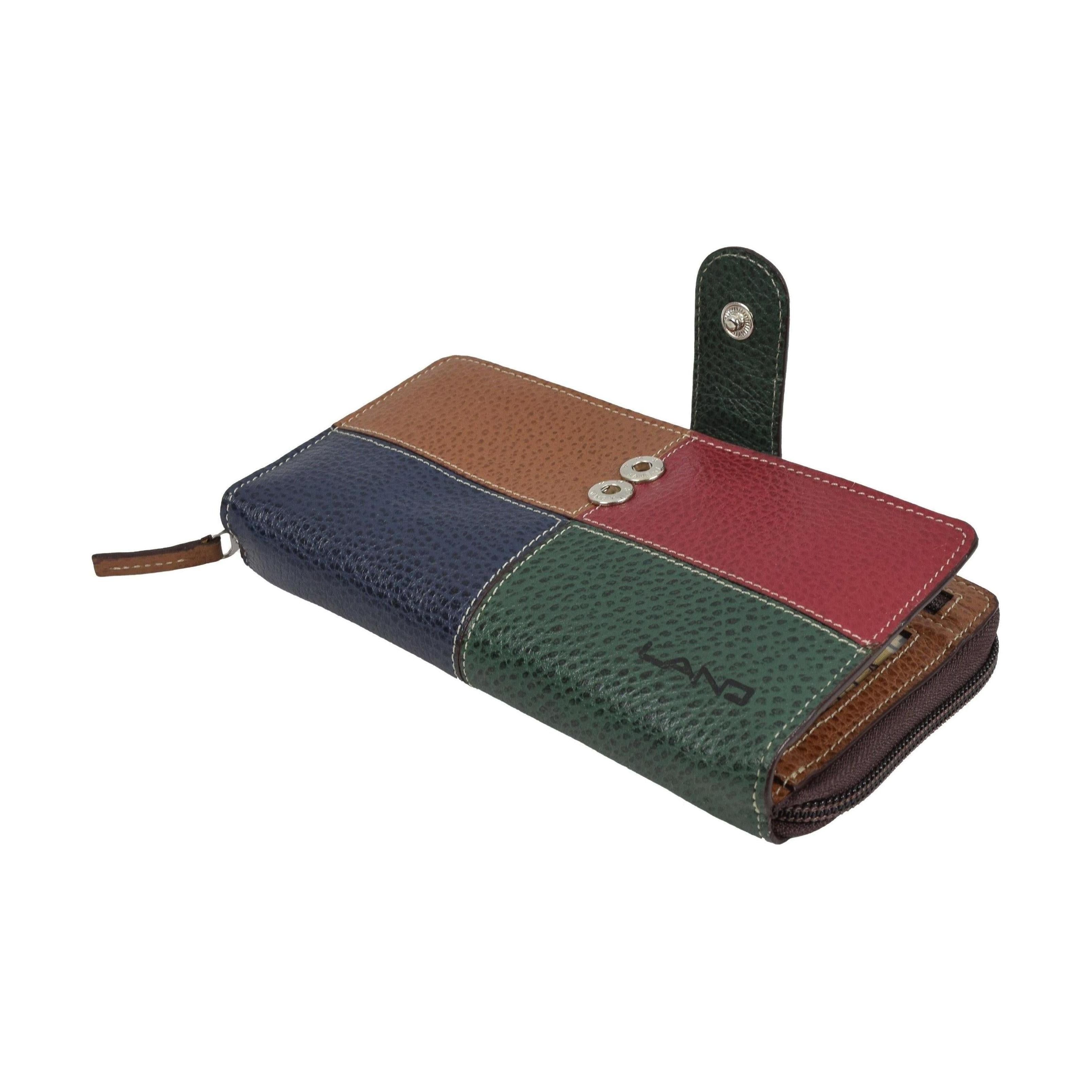 Melissa Zip Around, Wallet | LAND Leather Goods