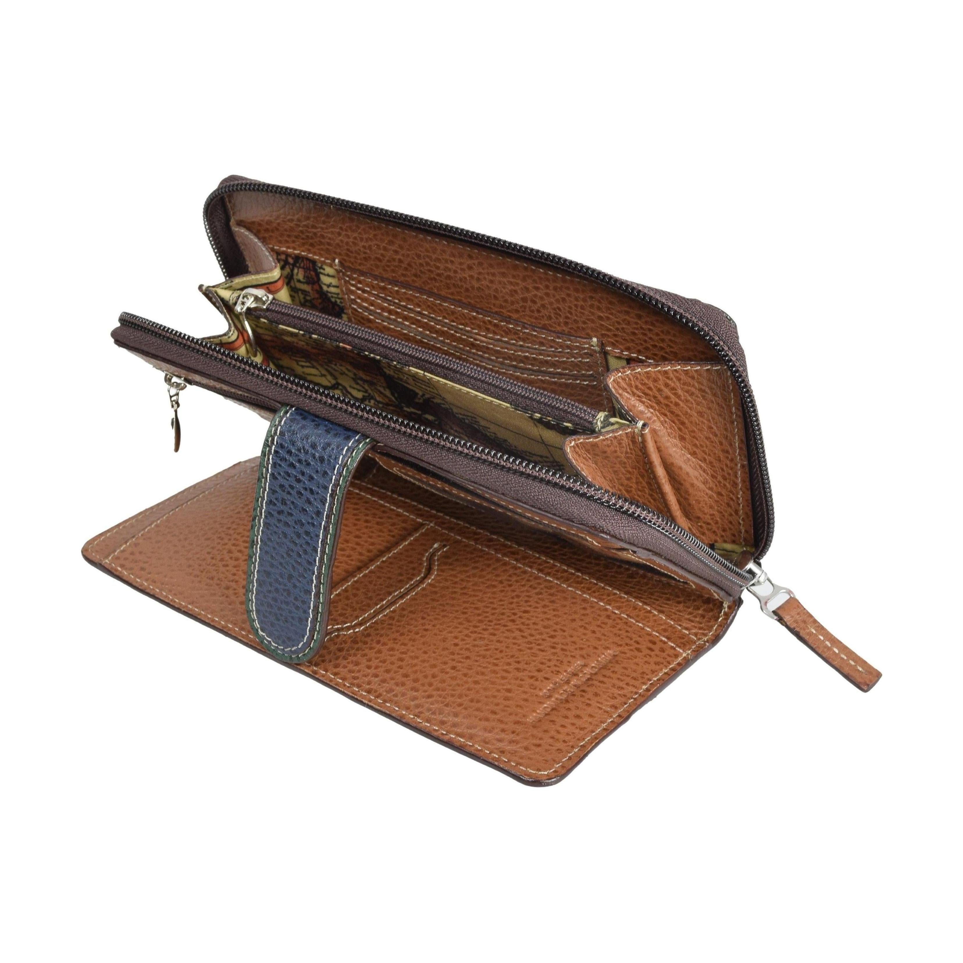 Melissa Zip Around, Wallet | LAND Leather Goods