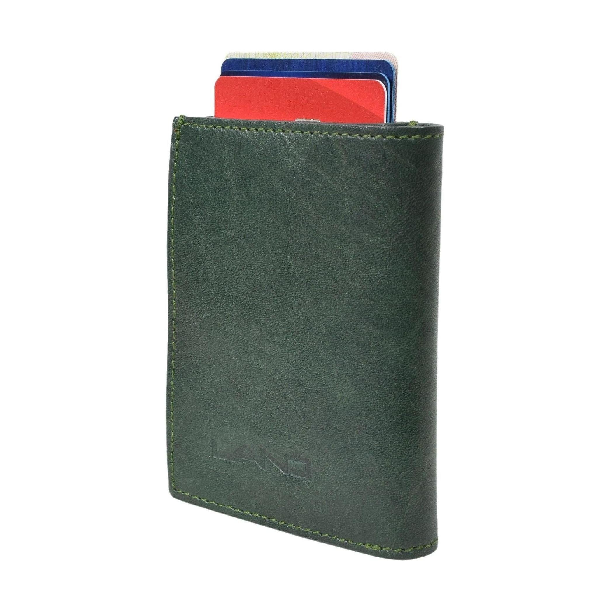 Pop Up Card Case, Wallet | LAND Leather Goods