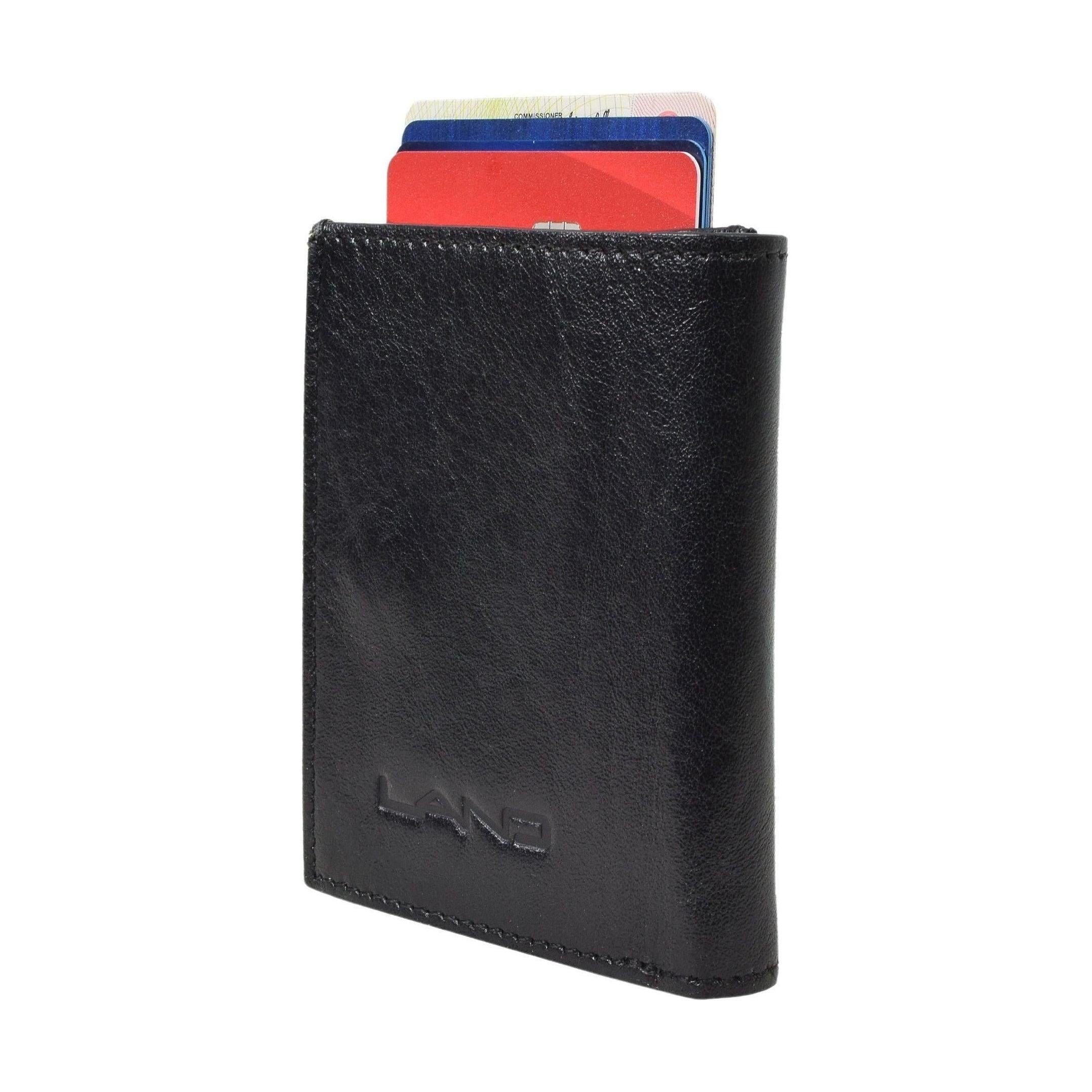 Pop Up Card Case, Wallet | LAND Leather Goods