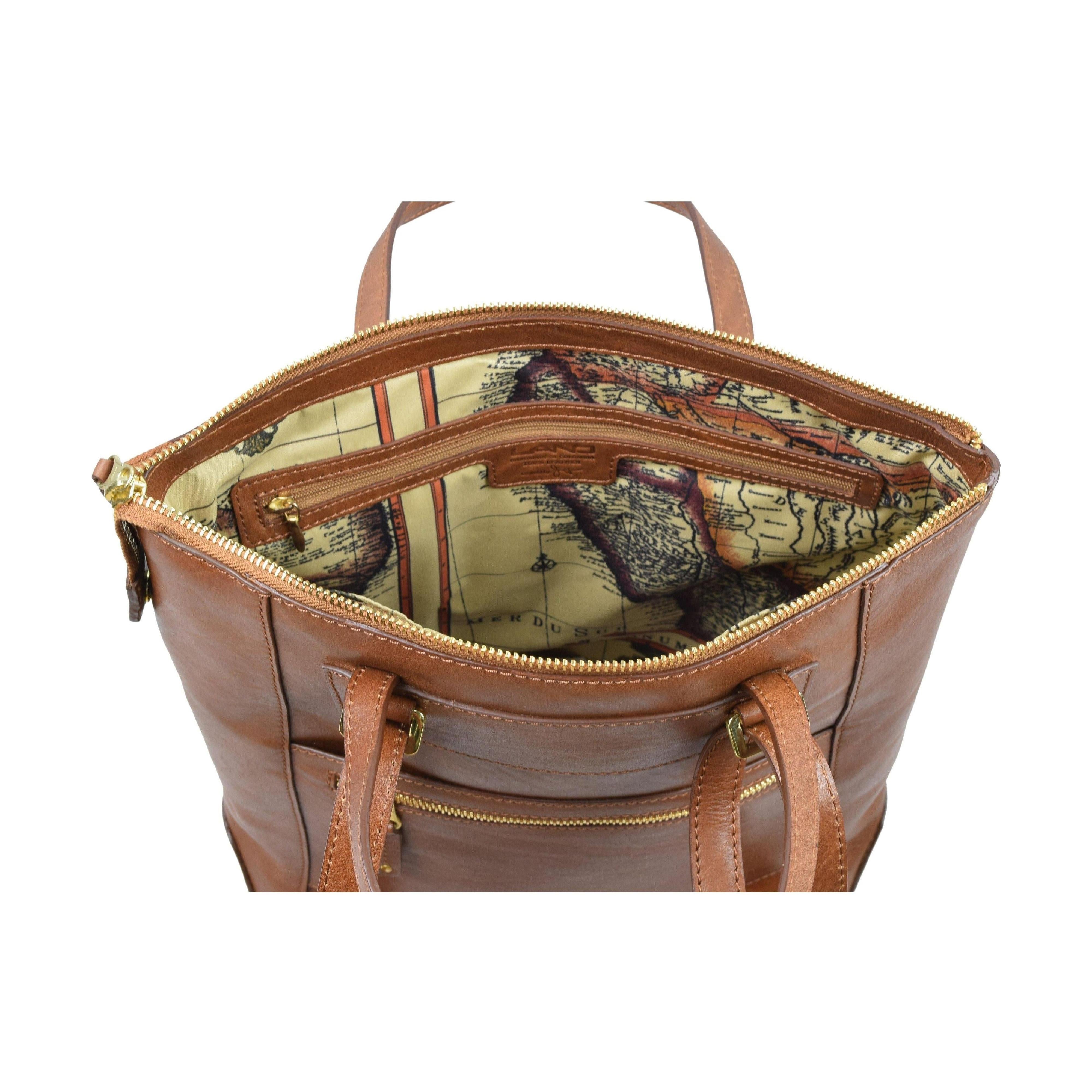 The Sheyenne Convertible Backpack, Handbag | LAND Leather Goods