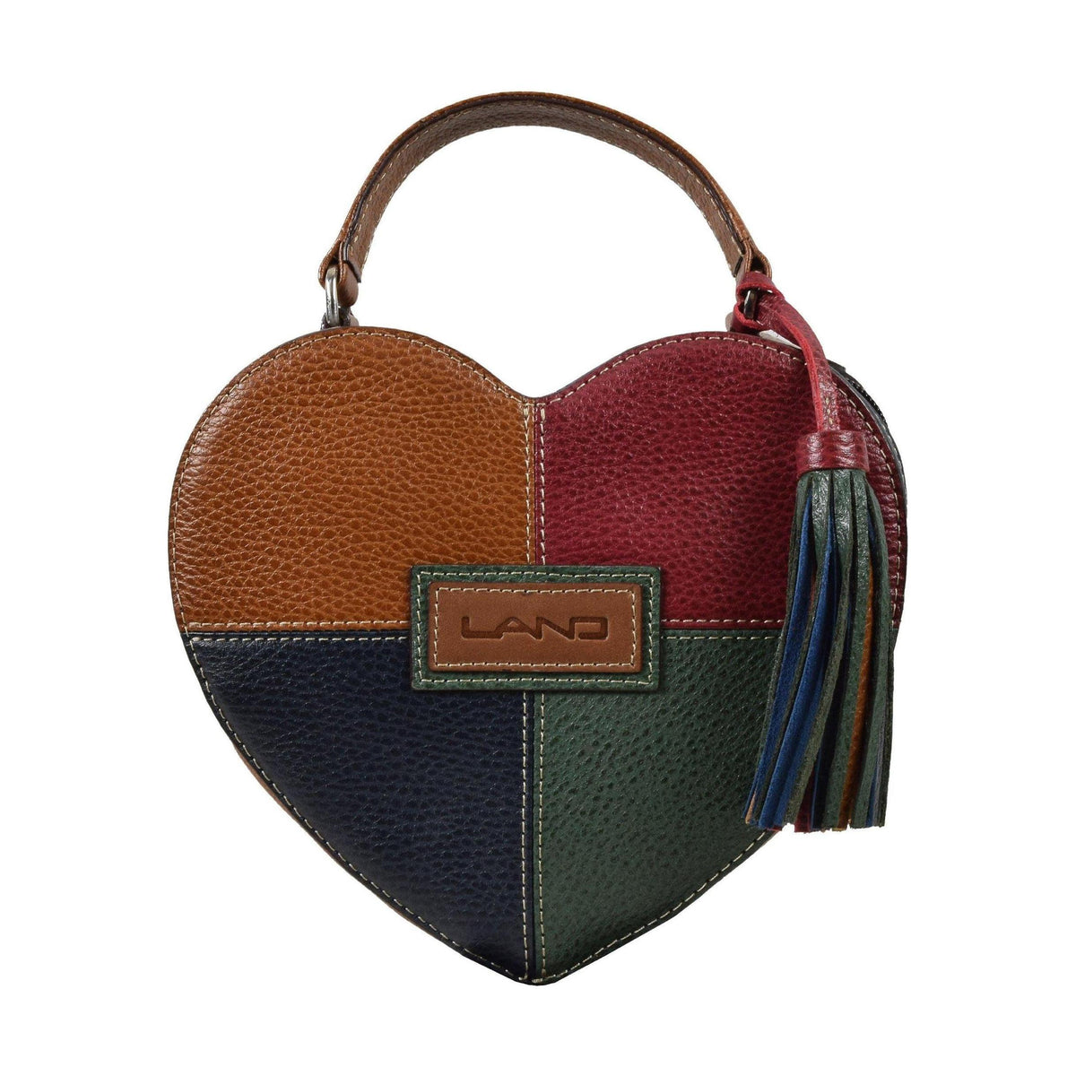 Love Struck Crossbody, Crossover Bag | LAND Leather Goods