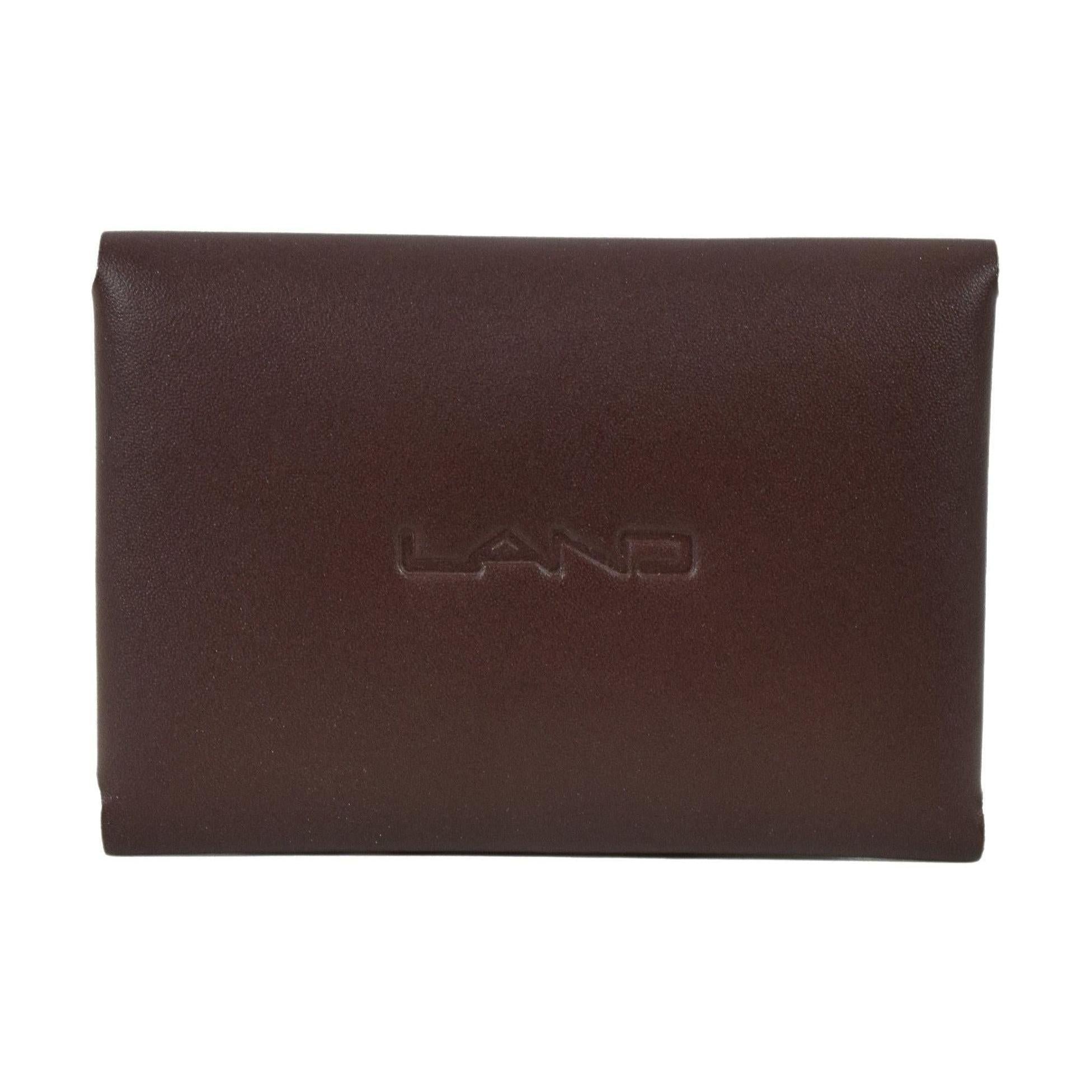 Buttoned Pouch, Wallet | LAND Leather Goods