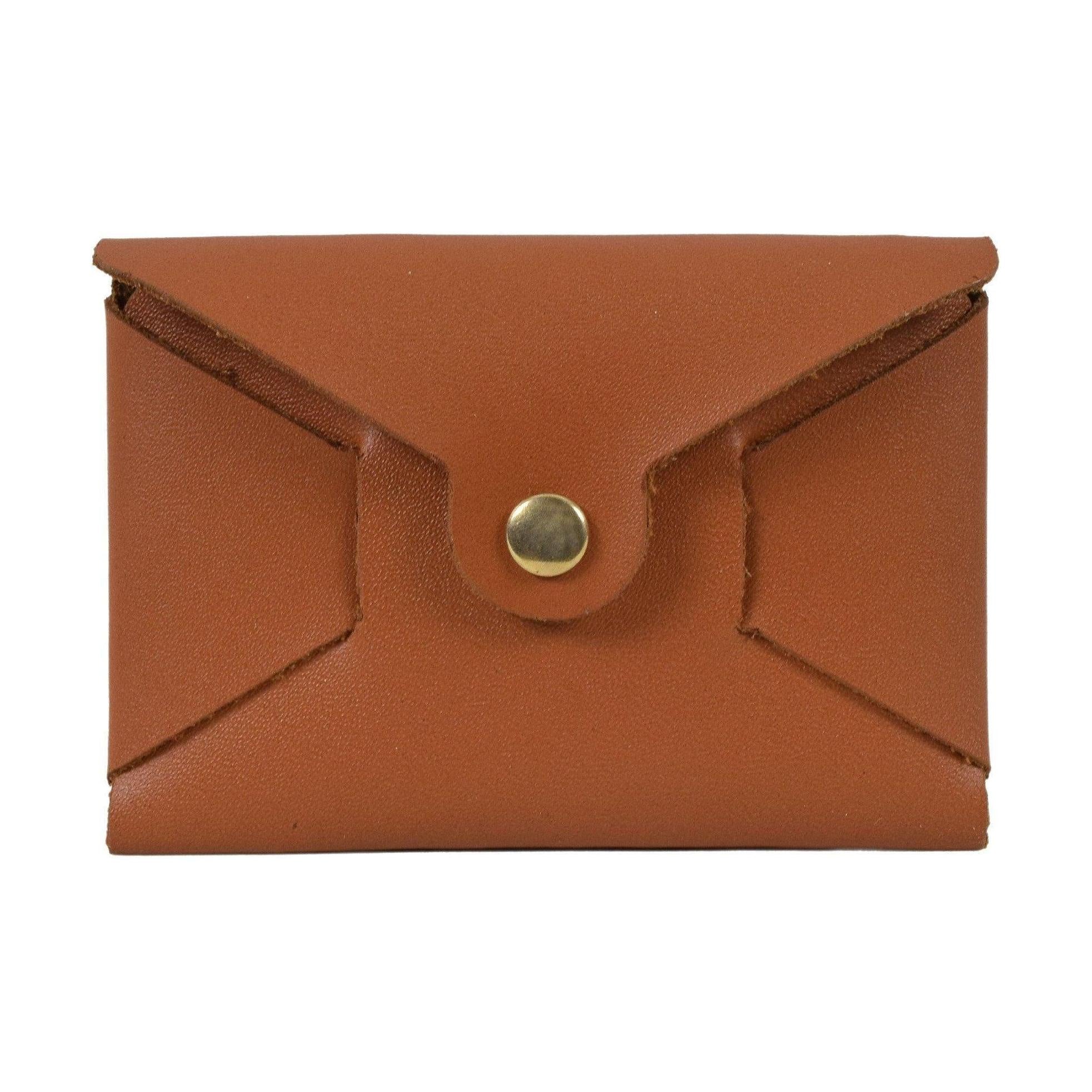 Buttoned Pouch, Wallet | LAND Leather Goods