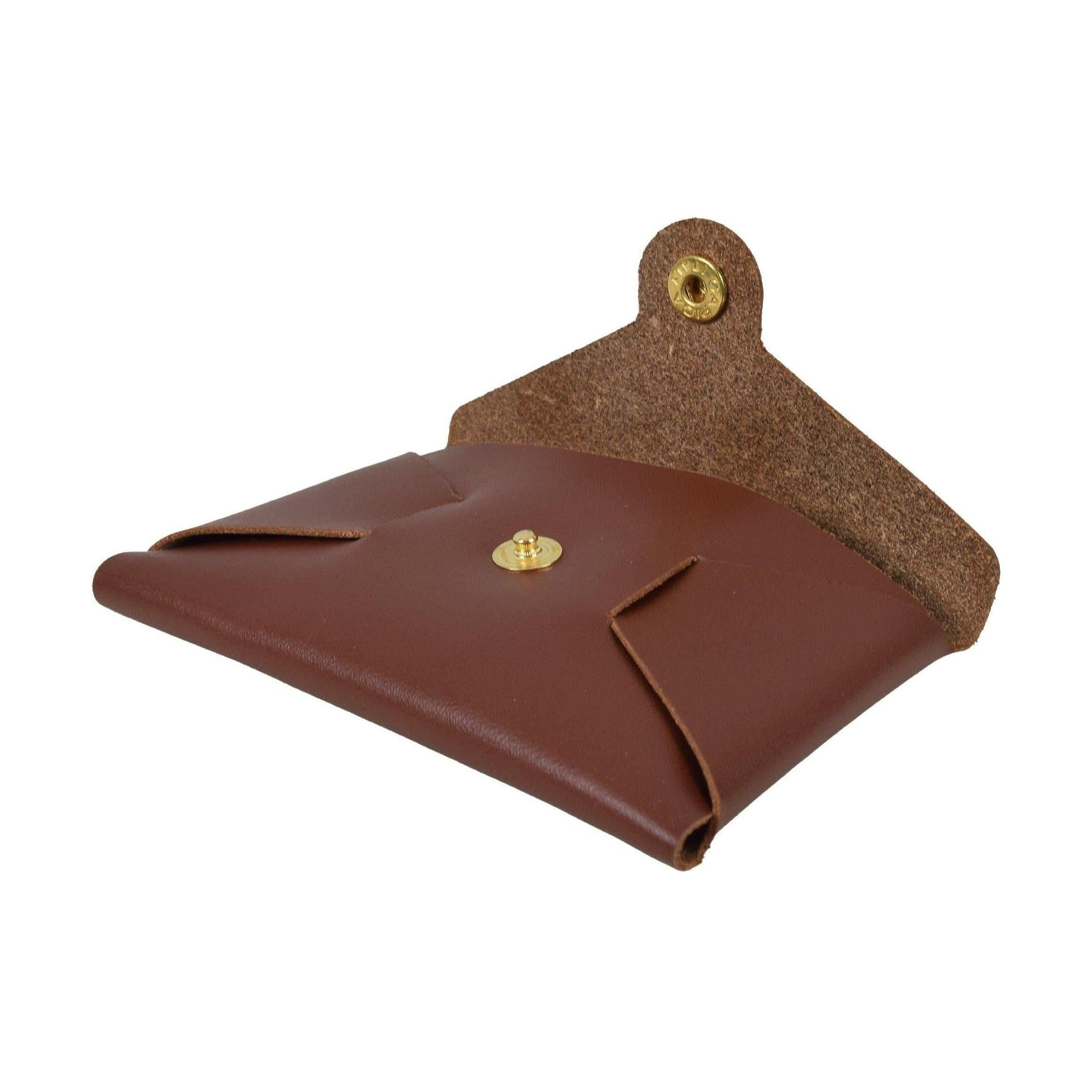 Buttoned Pouch, Wallet | LAND Leather Goods