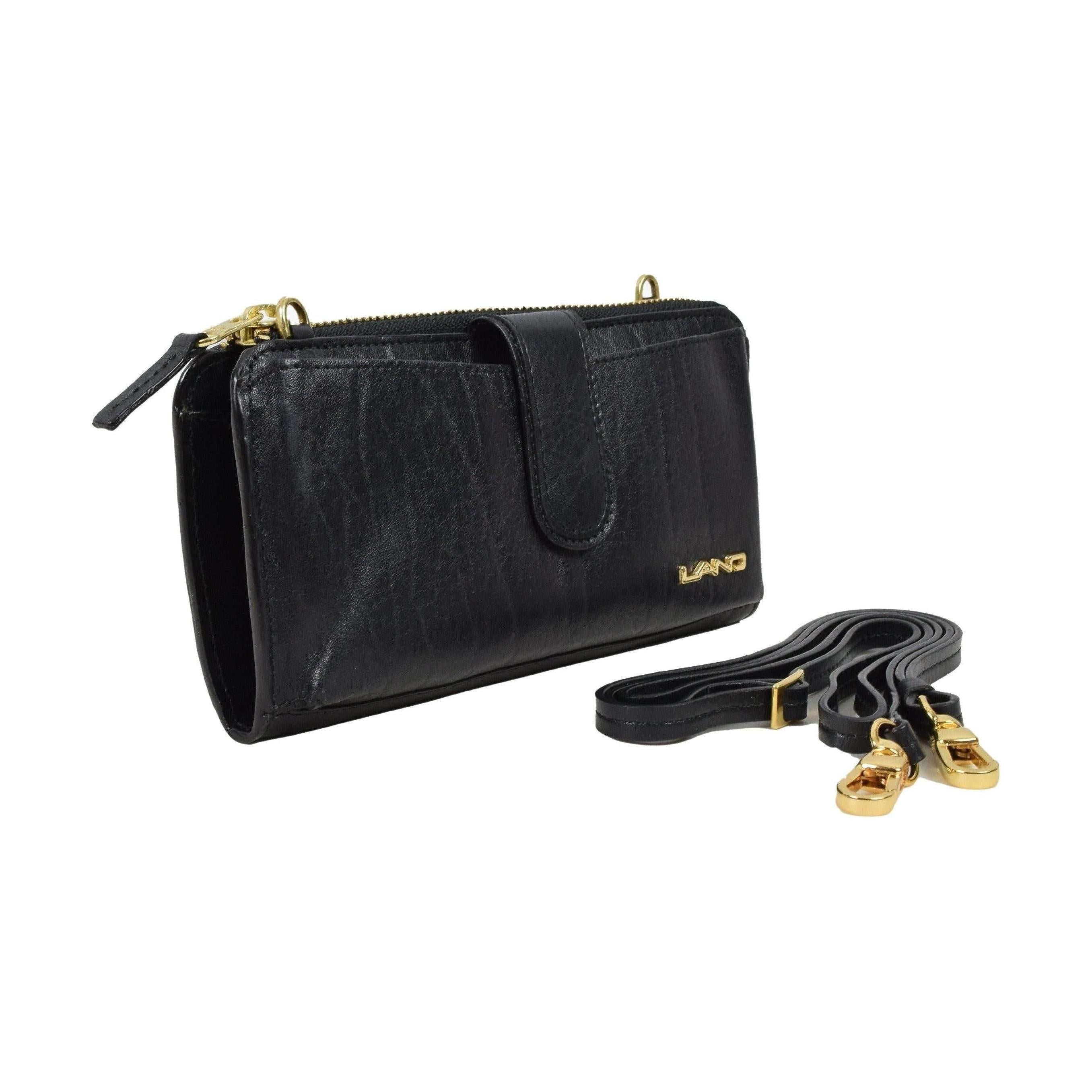 Napa Convertible Wallet & Crossover, Crossover Bag | LAND Leather Goods