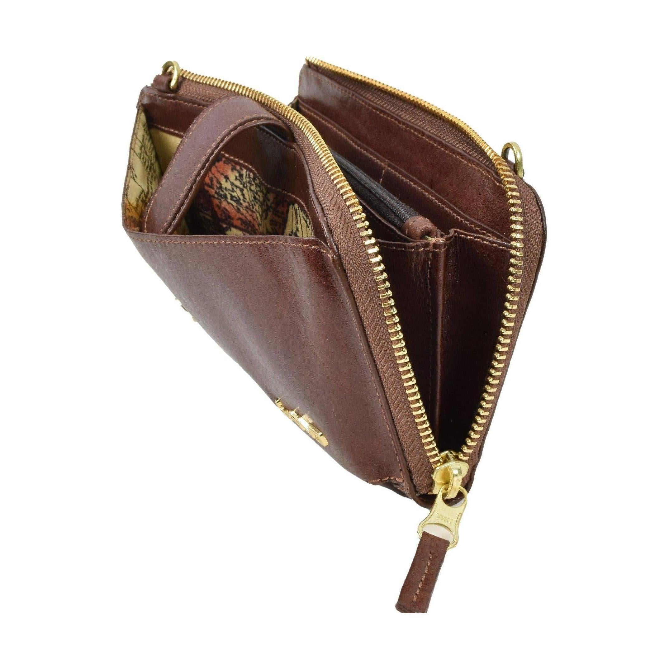 Napa Convertible Wallet & Crossover, Crossover Bag | LAND Leather Goods