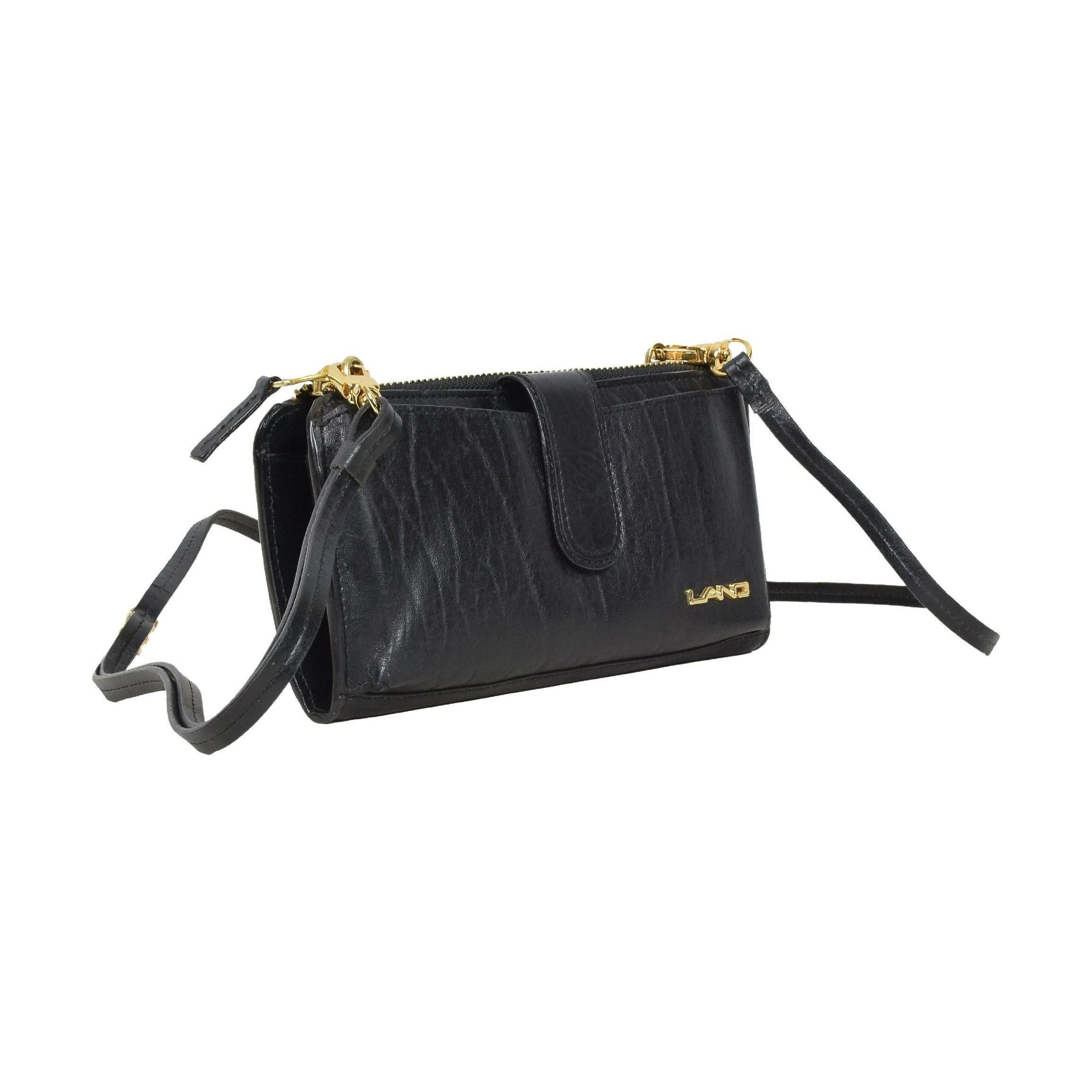 Napa Convertible Wallet & Crossover, Crossover Bag | LAND Leather Goods
