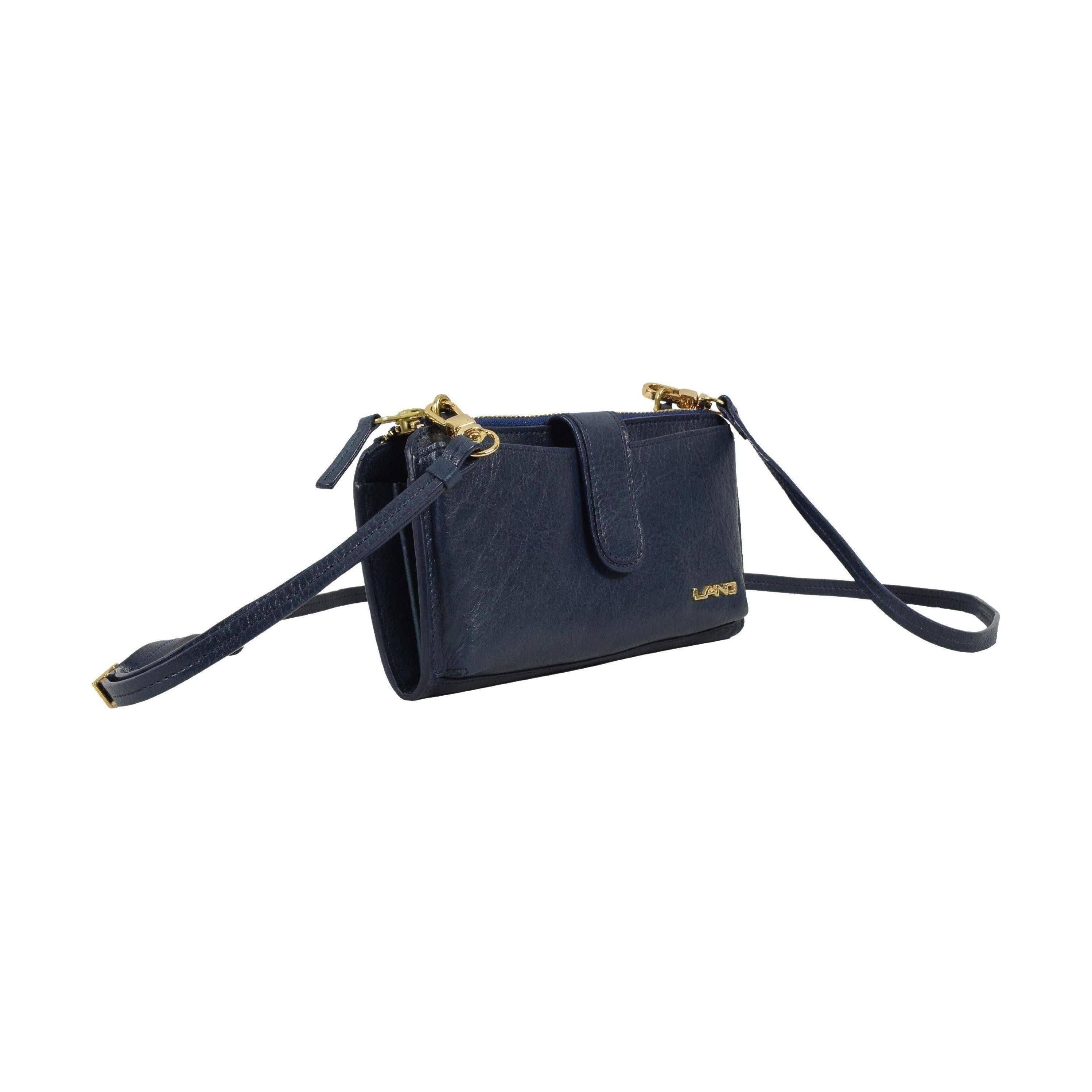 Napa Convertible Wallet & Crossover, Crossover Bag | LAND Leather Goods