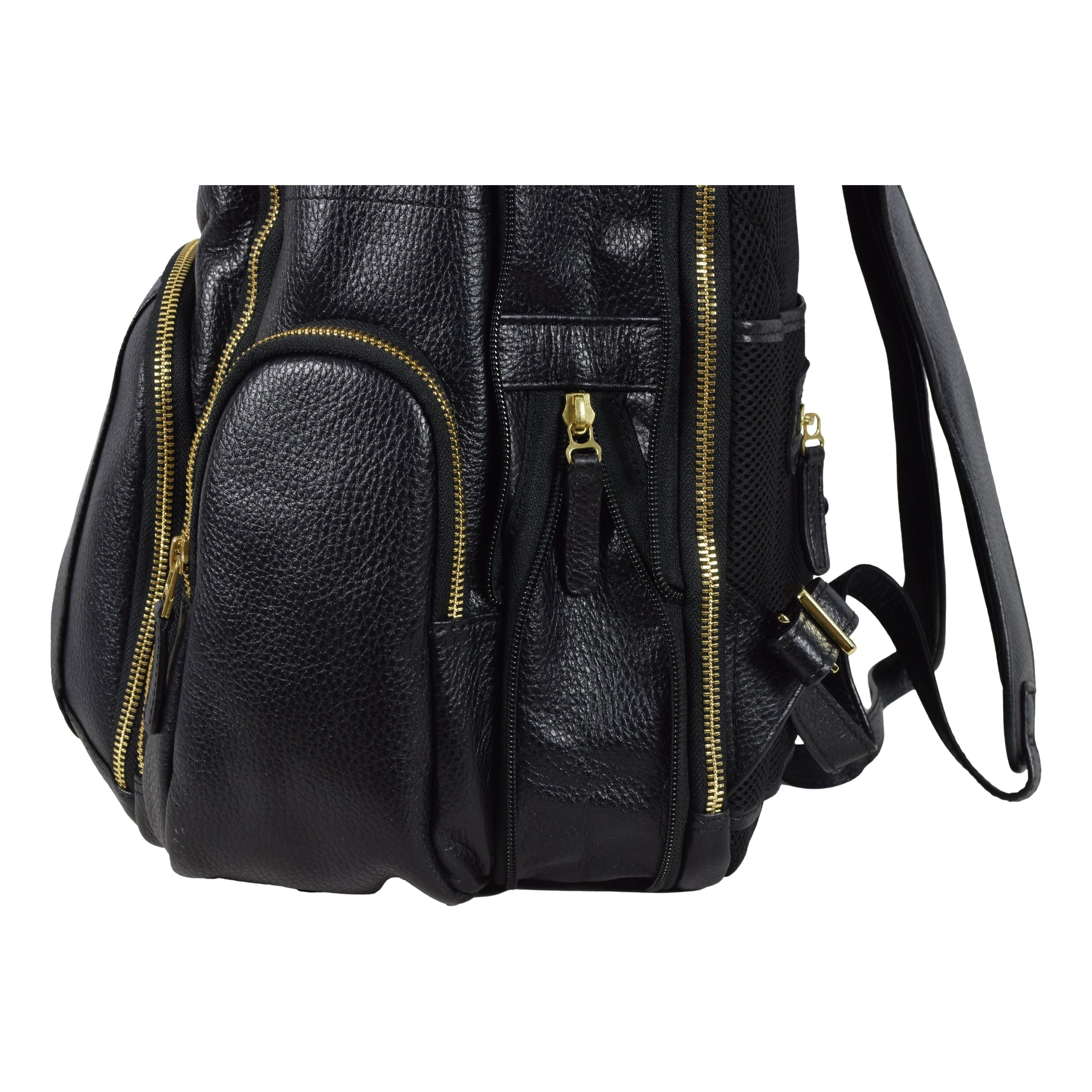 The Kenai Expandable Travel Backpack, Backpack | LAND Leather Goods