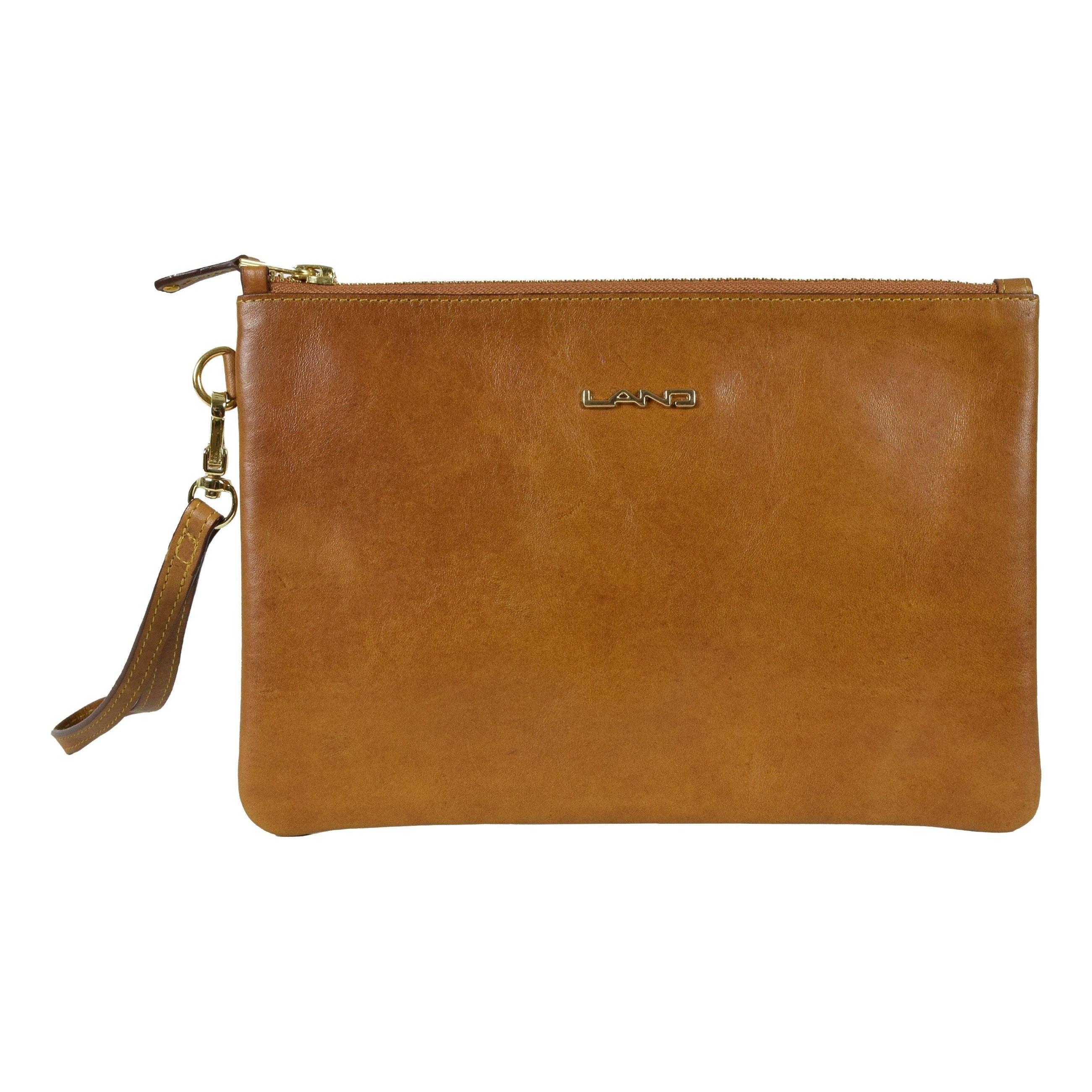 Ladies London Clutch, Wristlet | LAND Leather Goods