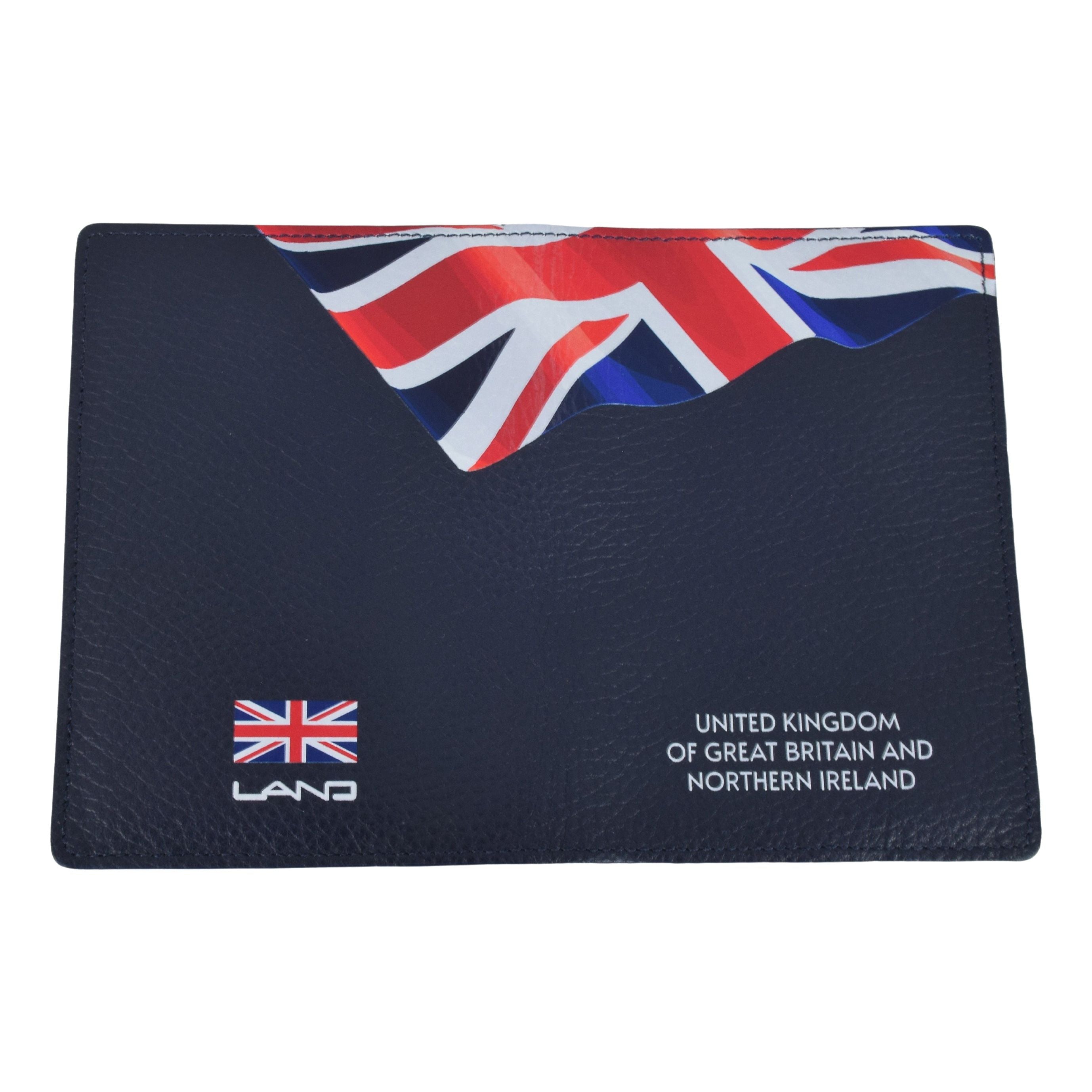UK Heritage Passport Case, Passport Case | LAND Leather Goods