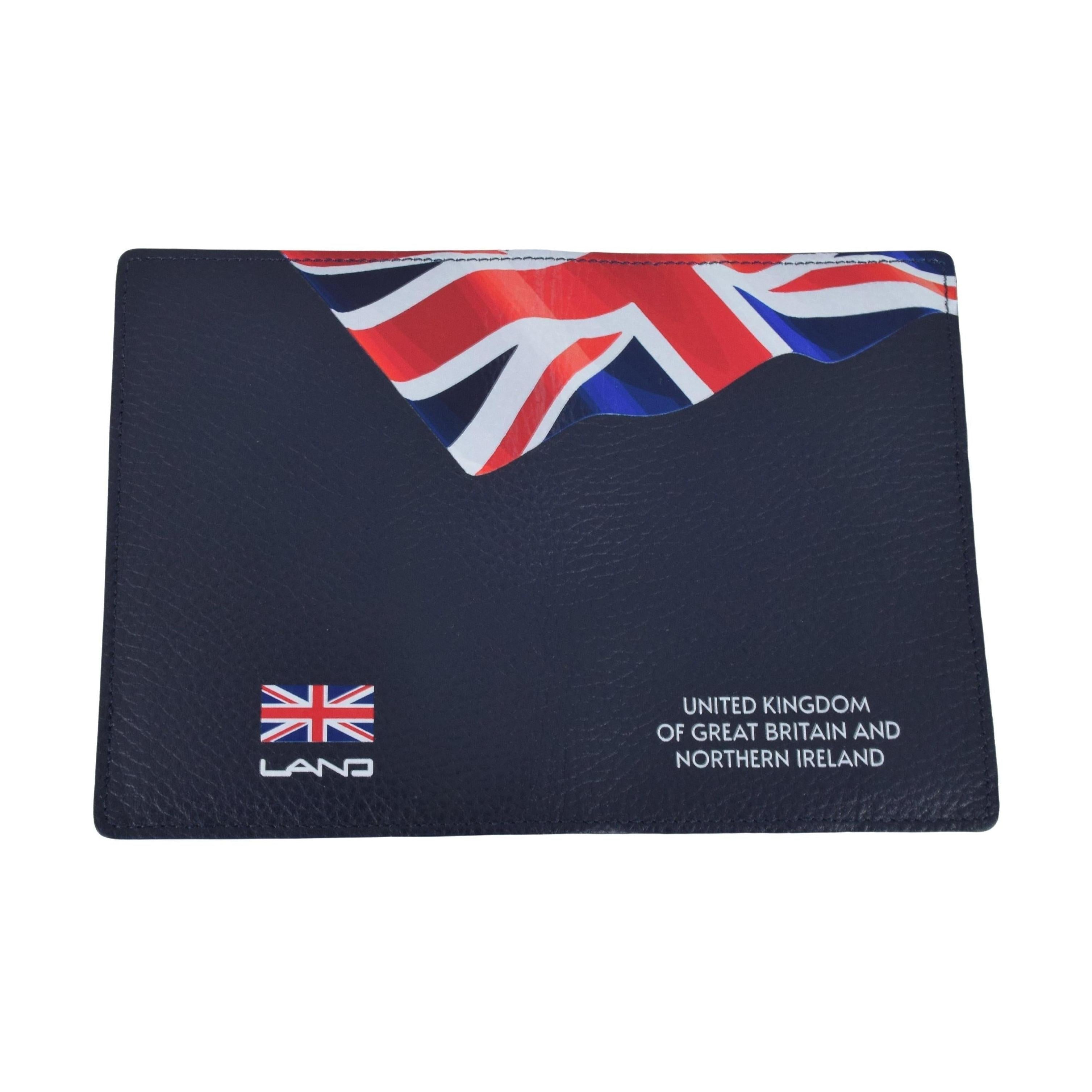UK Heritage Passport Case, Passport Case | LAND Leather Goods
