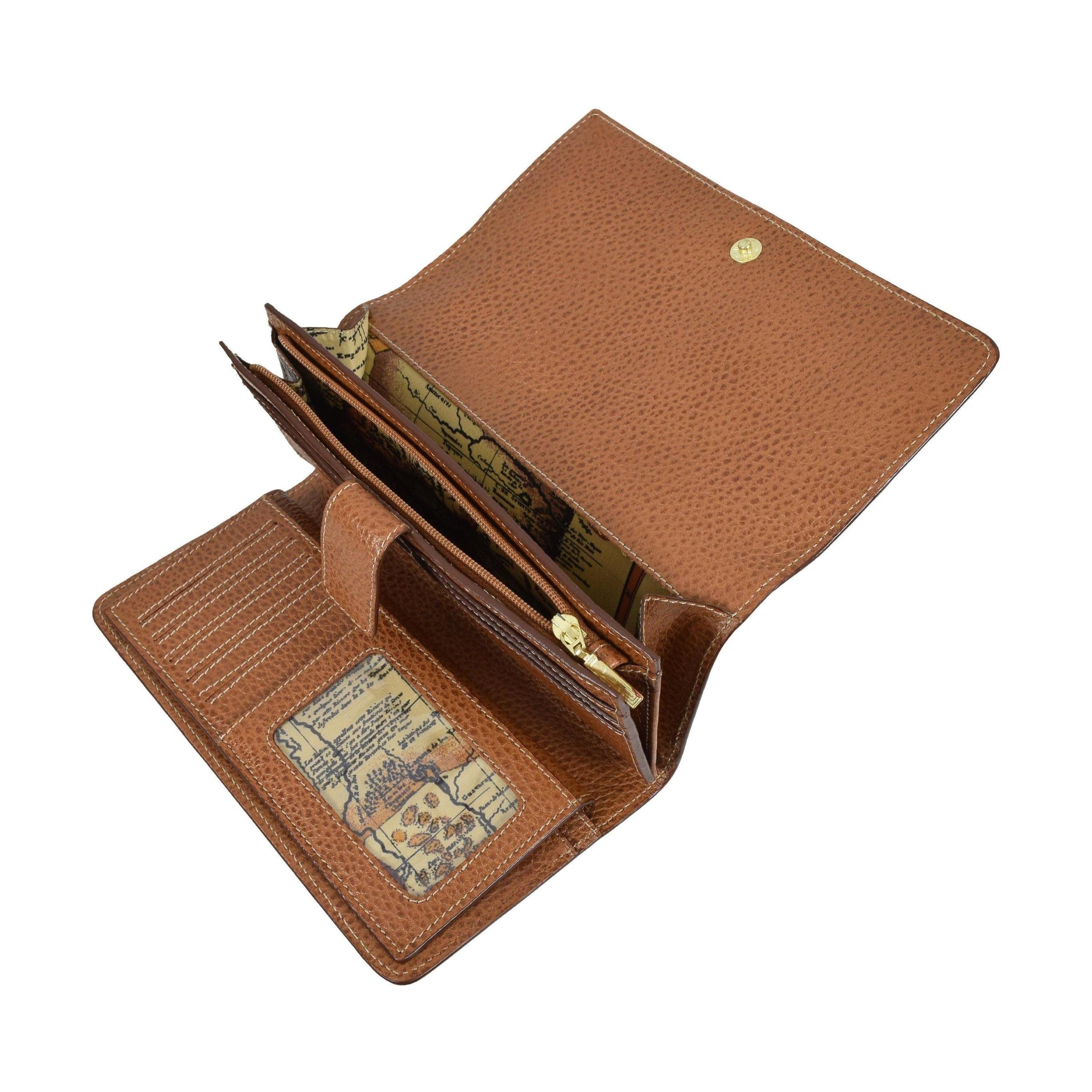 Double Snap Checkbook Wallet, Wallet | LAND Leather Goods