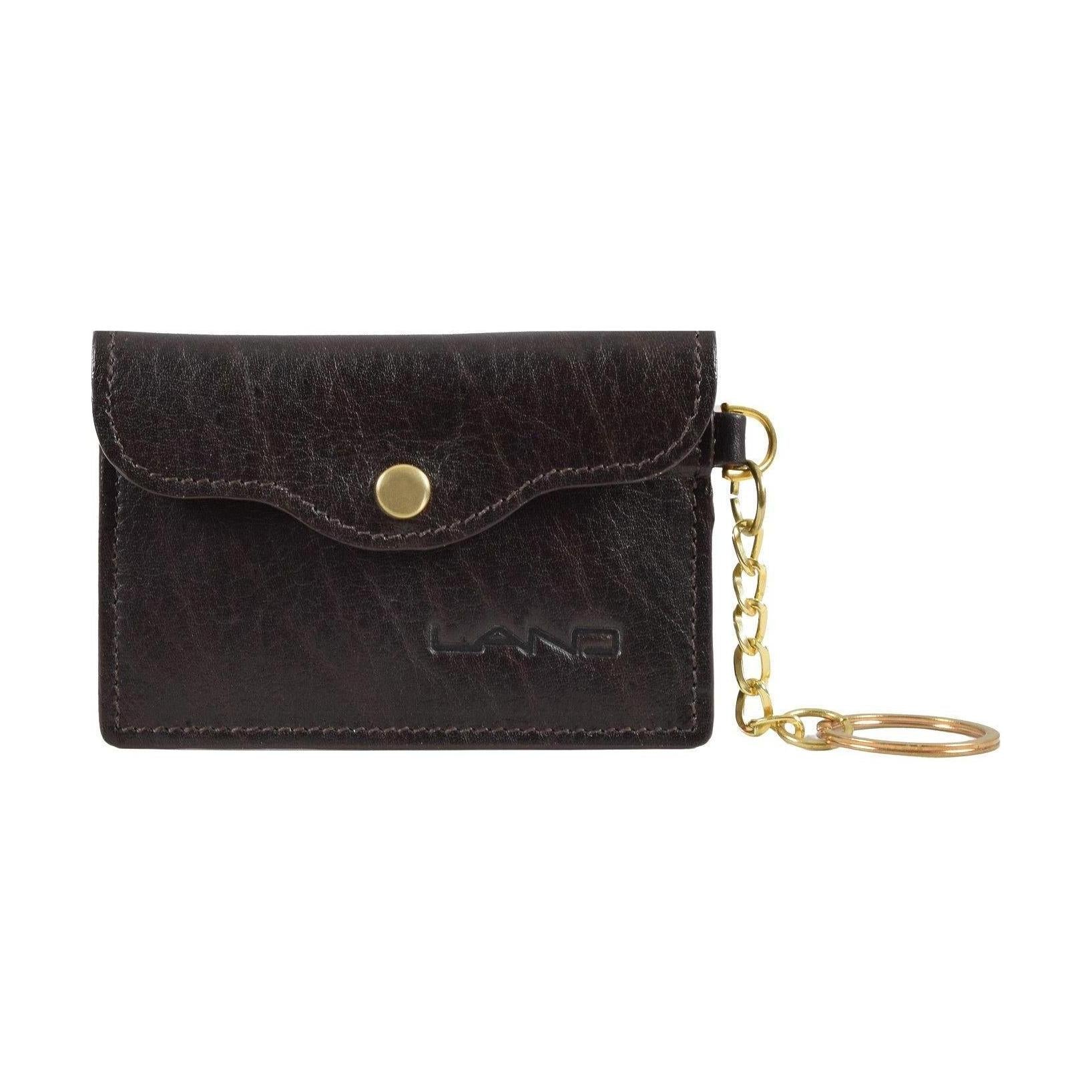 Key Ring Card Holder, Key Ring | LAND Leather Goods