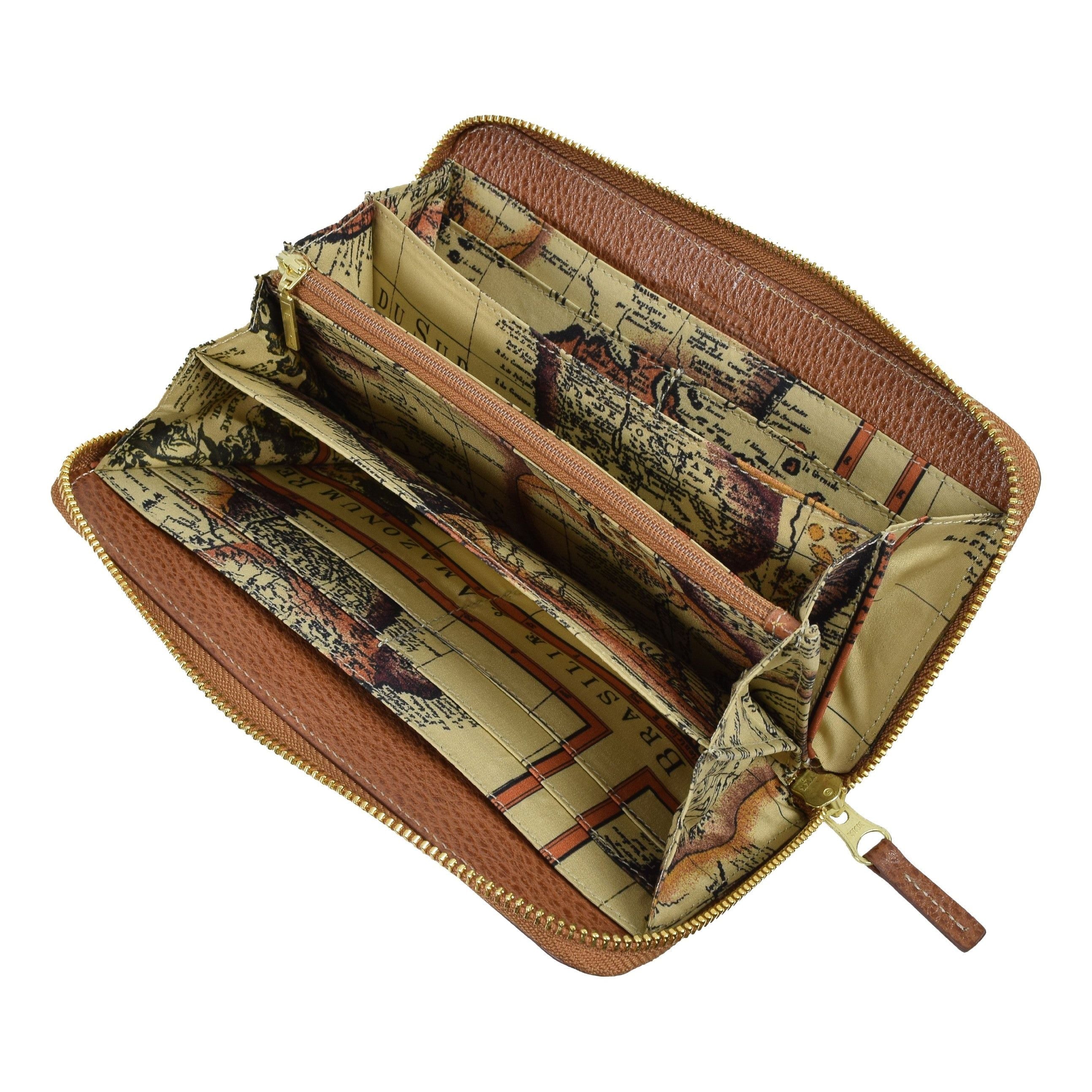 Tracy Zip Around, Wallet | LAND Leather Goods