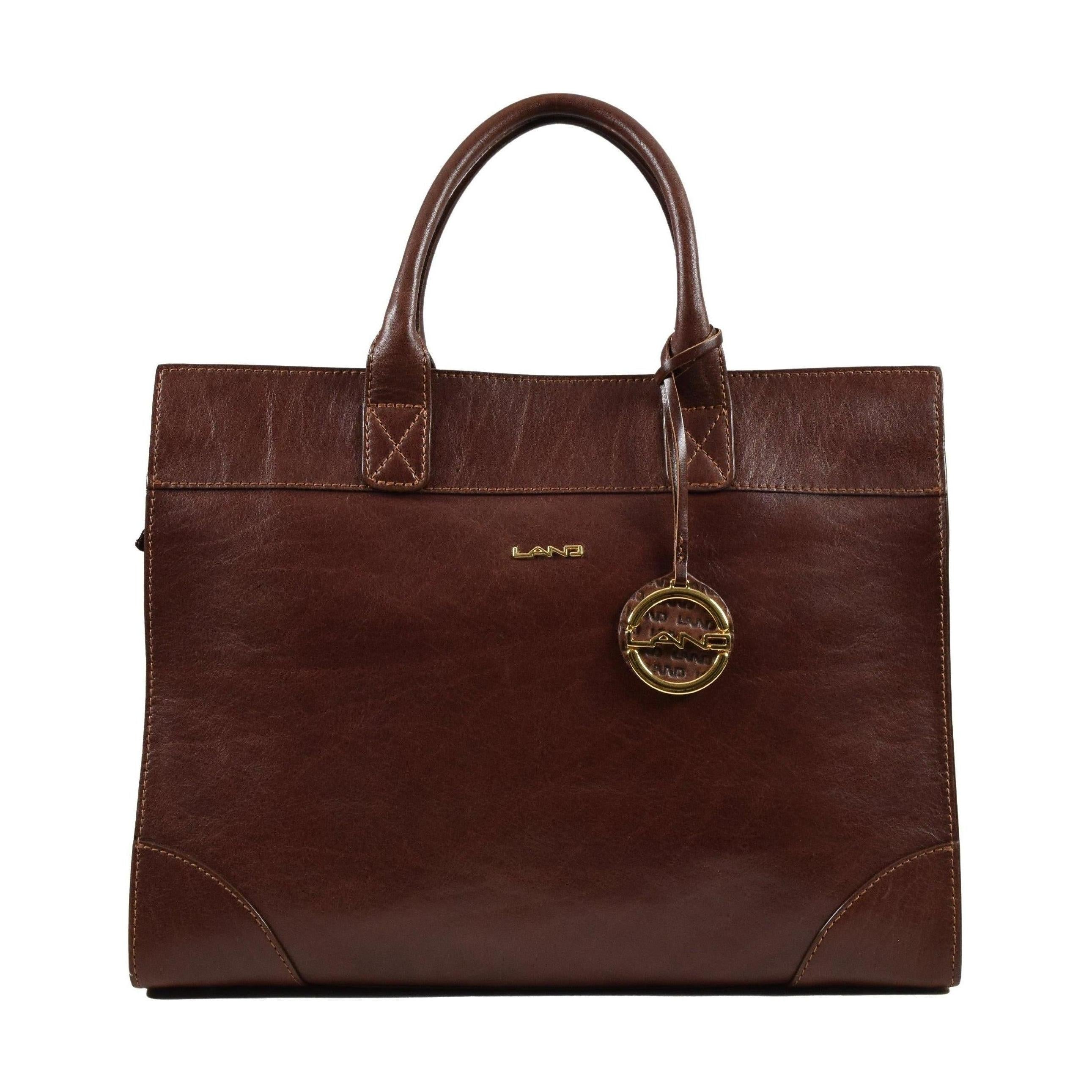 Courtney East/West Tote, Handbag | LAND Leather Goods