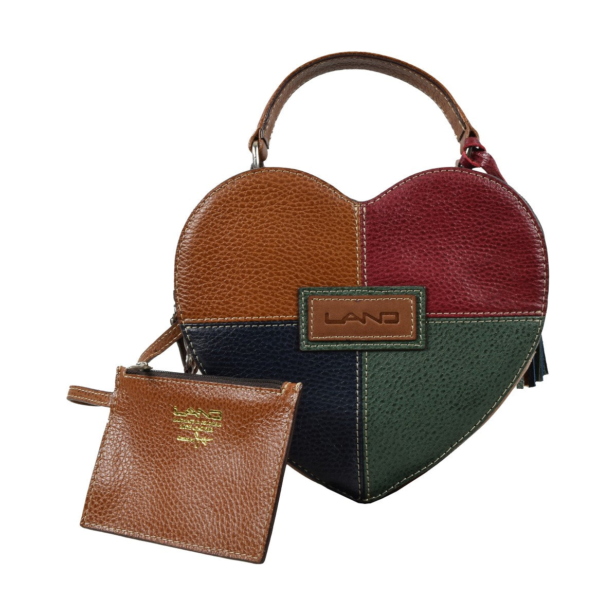 Love Struck Crossbody, Crossover Bag | LAND Leather Goods