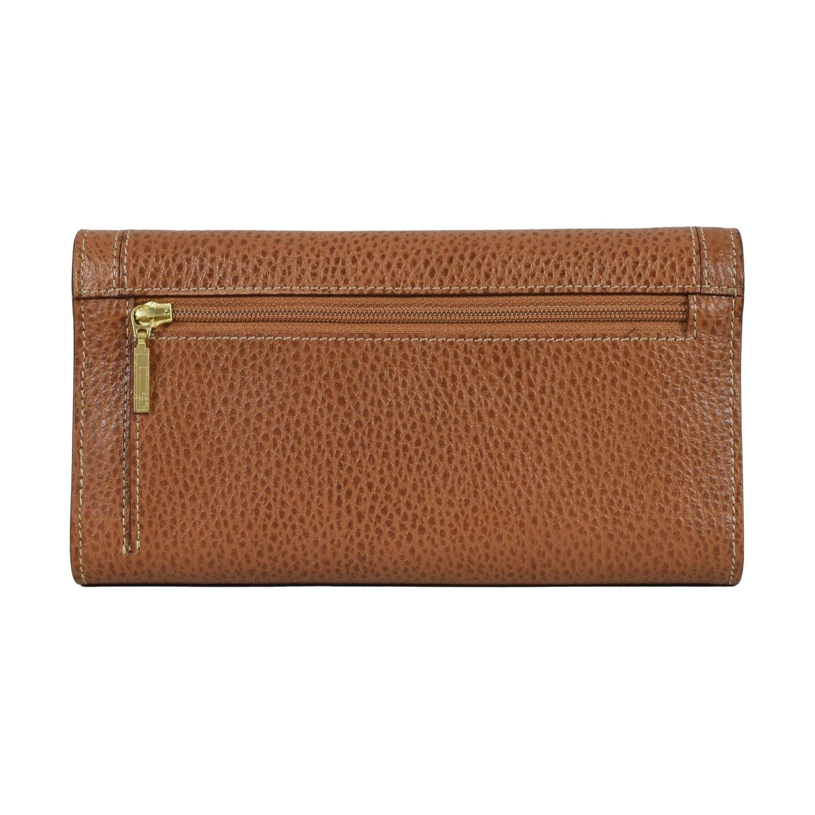 Double Snap Checkbook Wallet, Wallet | LAND Leather Goods