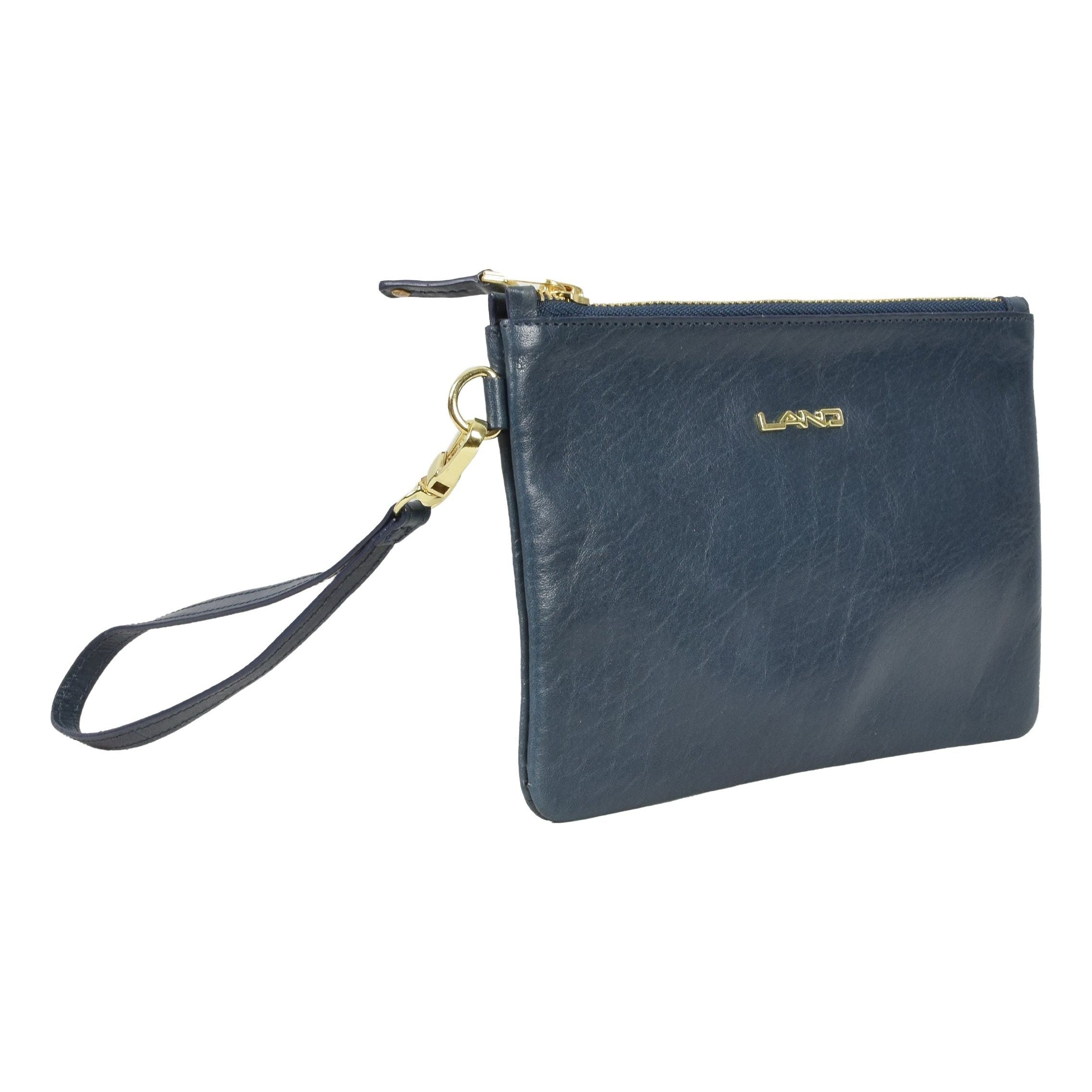 Ladies London Clutch, Wristlet | LAND Leather Goods