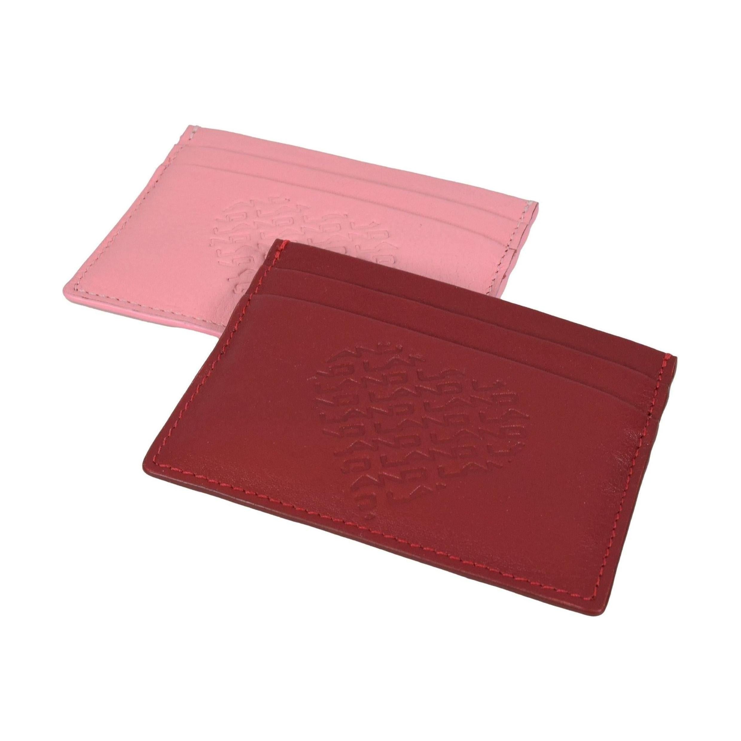 Heart Stamped Card Case, Wallet | LAND Leather Goods
