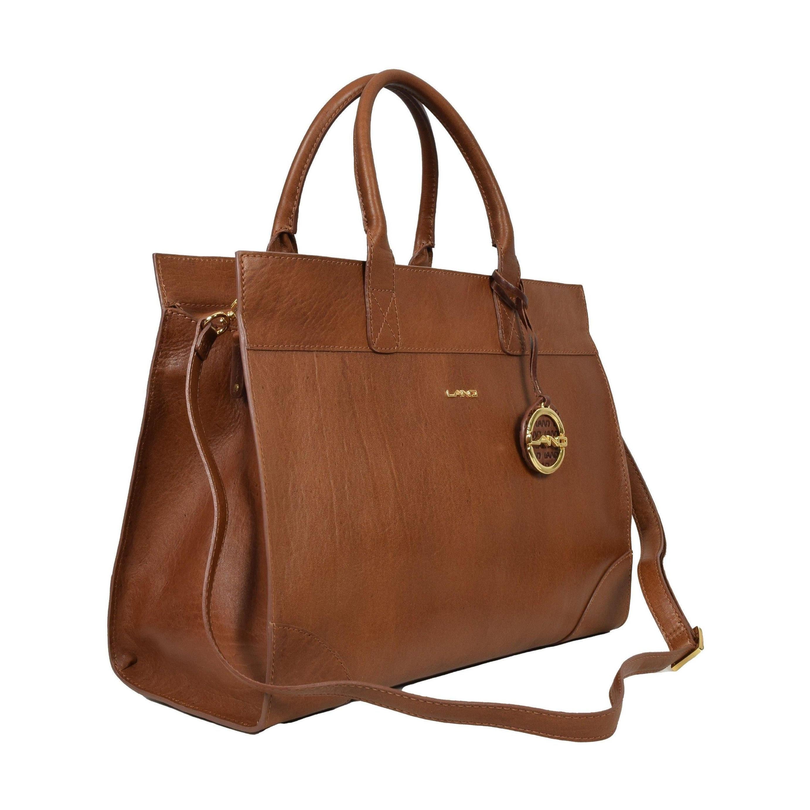 Courtney East/West Tote, Handbag | LAND Leather Goods