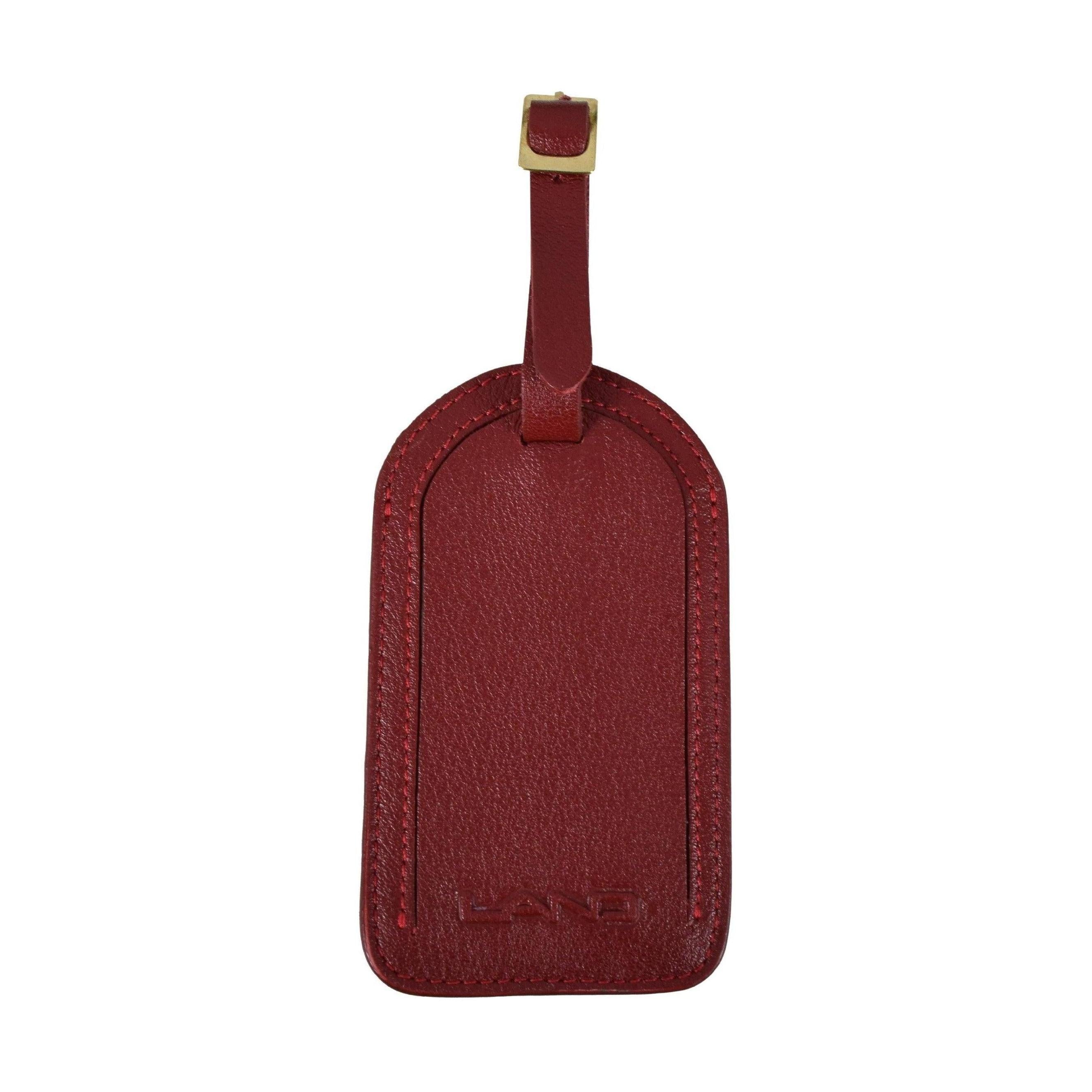 Leather Luggage Tag, Luggage Tag | LAND Leather Goods