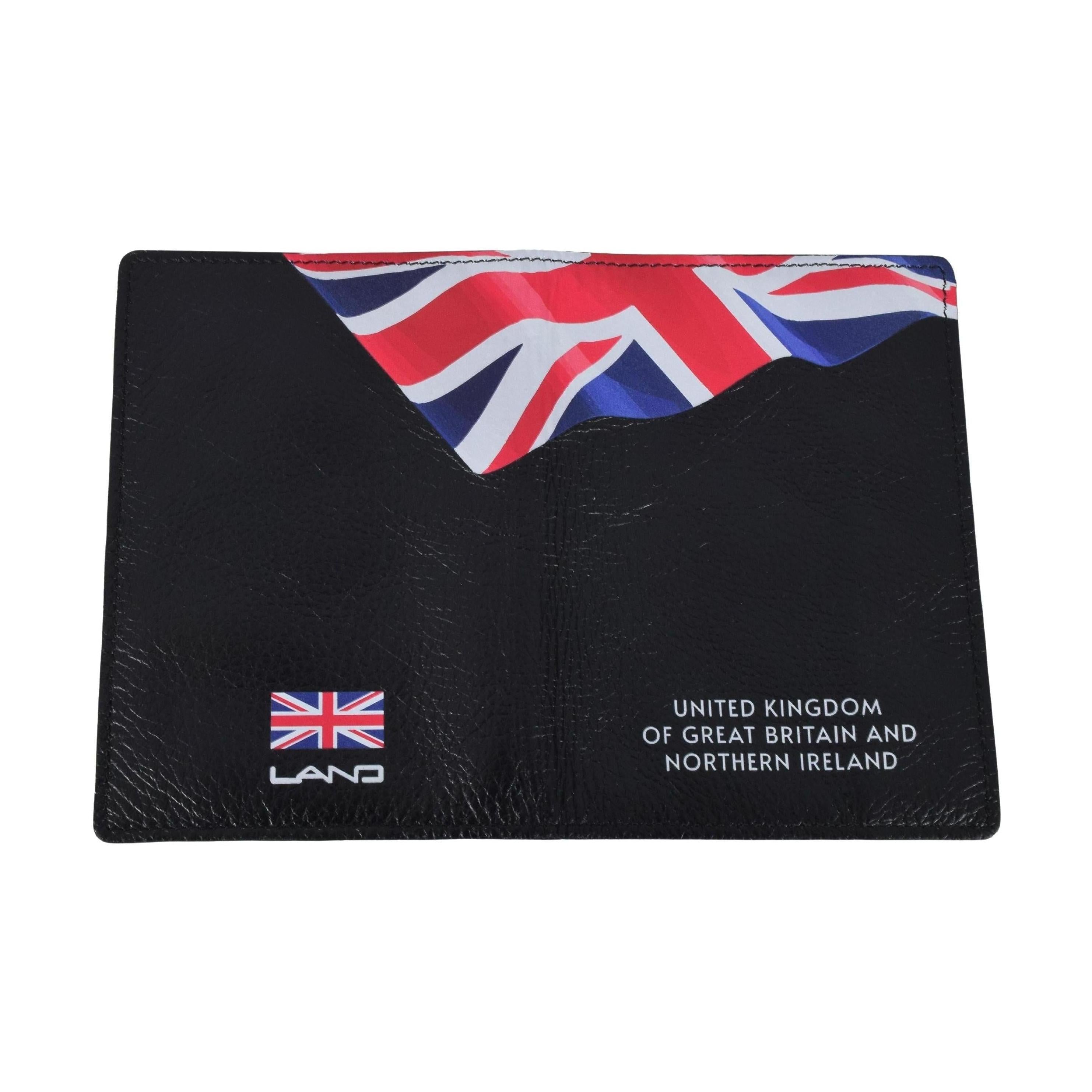 UK Heritage Passport Case, Passport Case | LAND Leather Goods