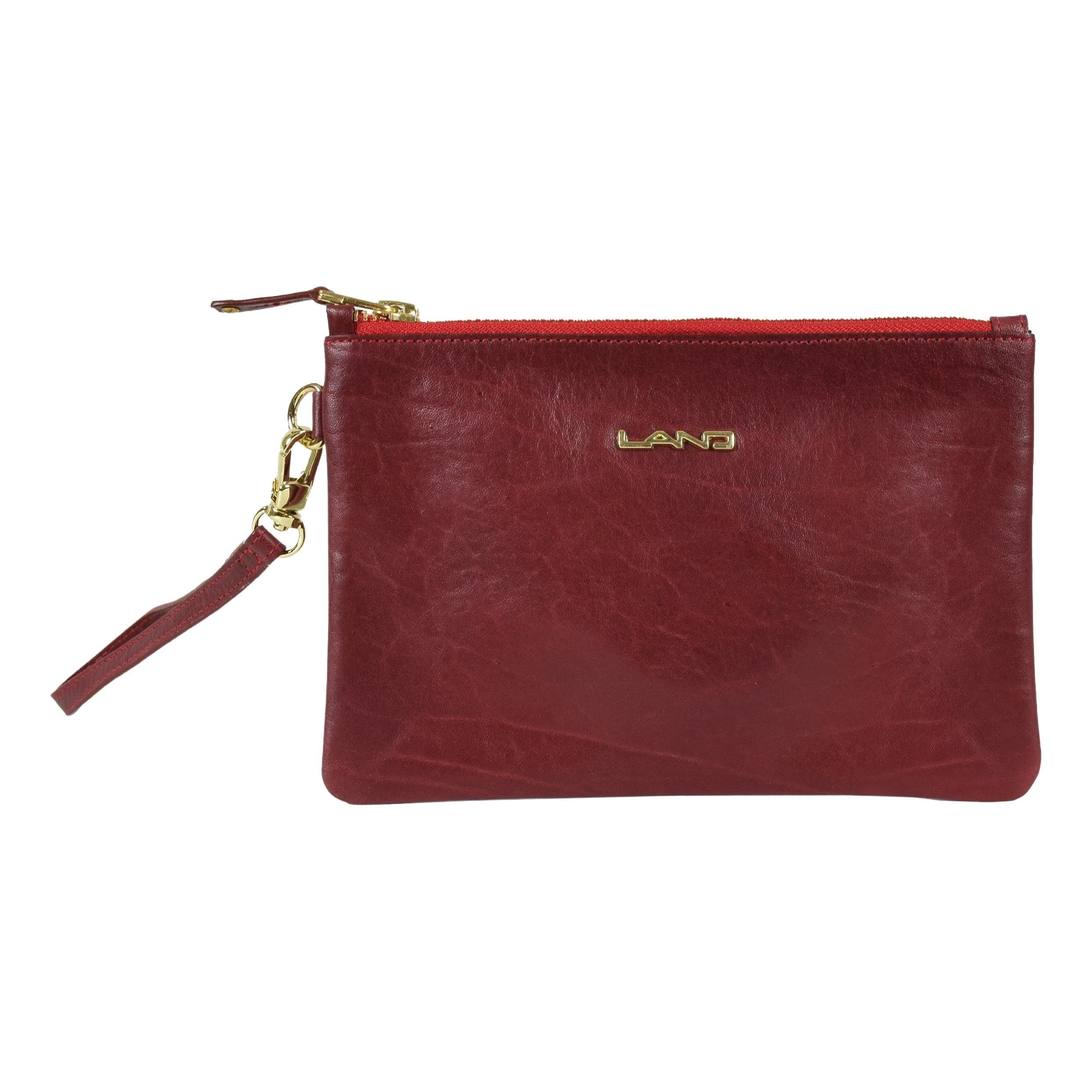 Ladies London Clutch, Wristlet | LAND Leather Goods