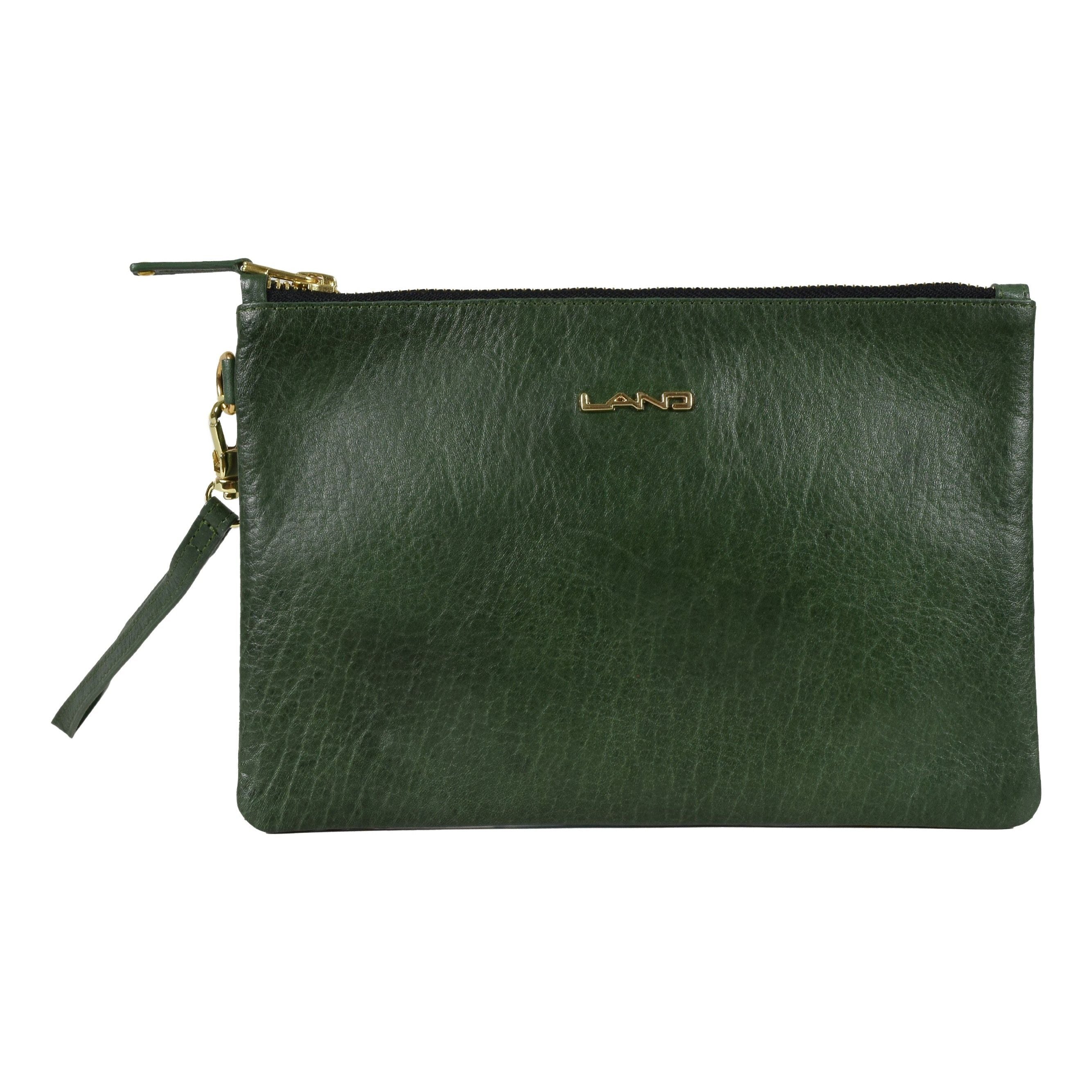 Ladies London Clutch, Wristlet | LAND Leather Goods