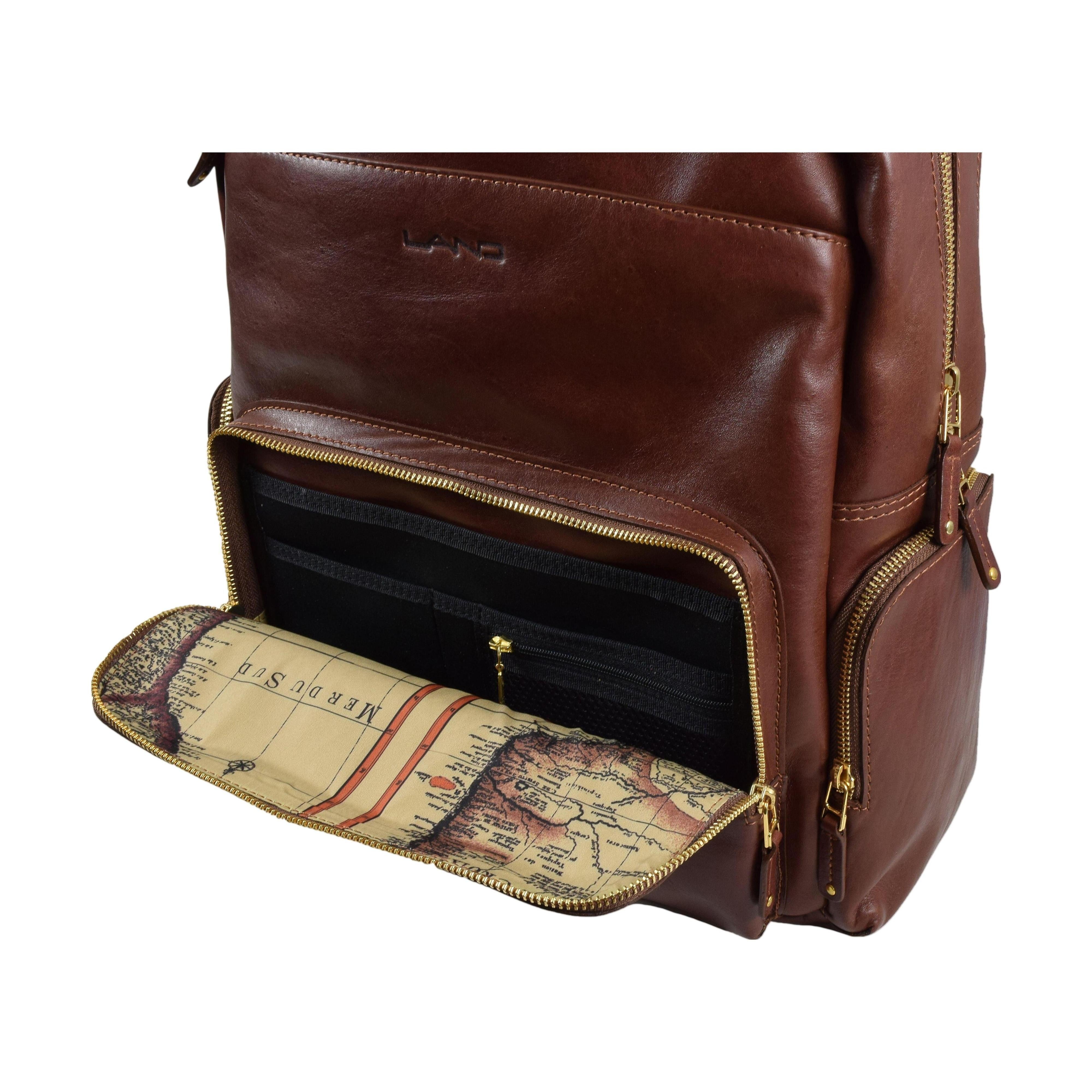 Bardot Backpack, Backpack | LAND Leather Goods