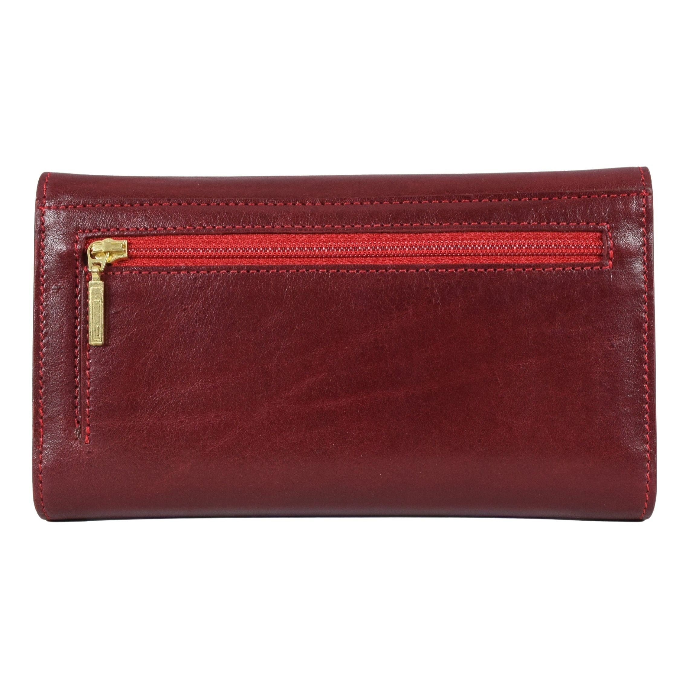 Hold All Ladies Checkbook, Wallet | LAND Leather Goods