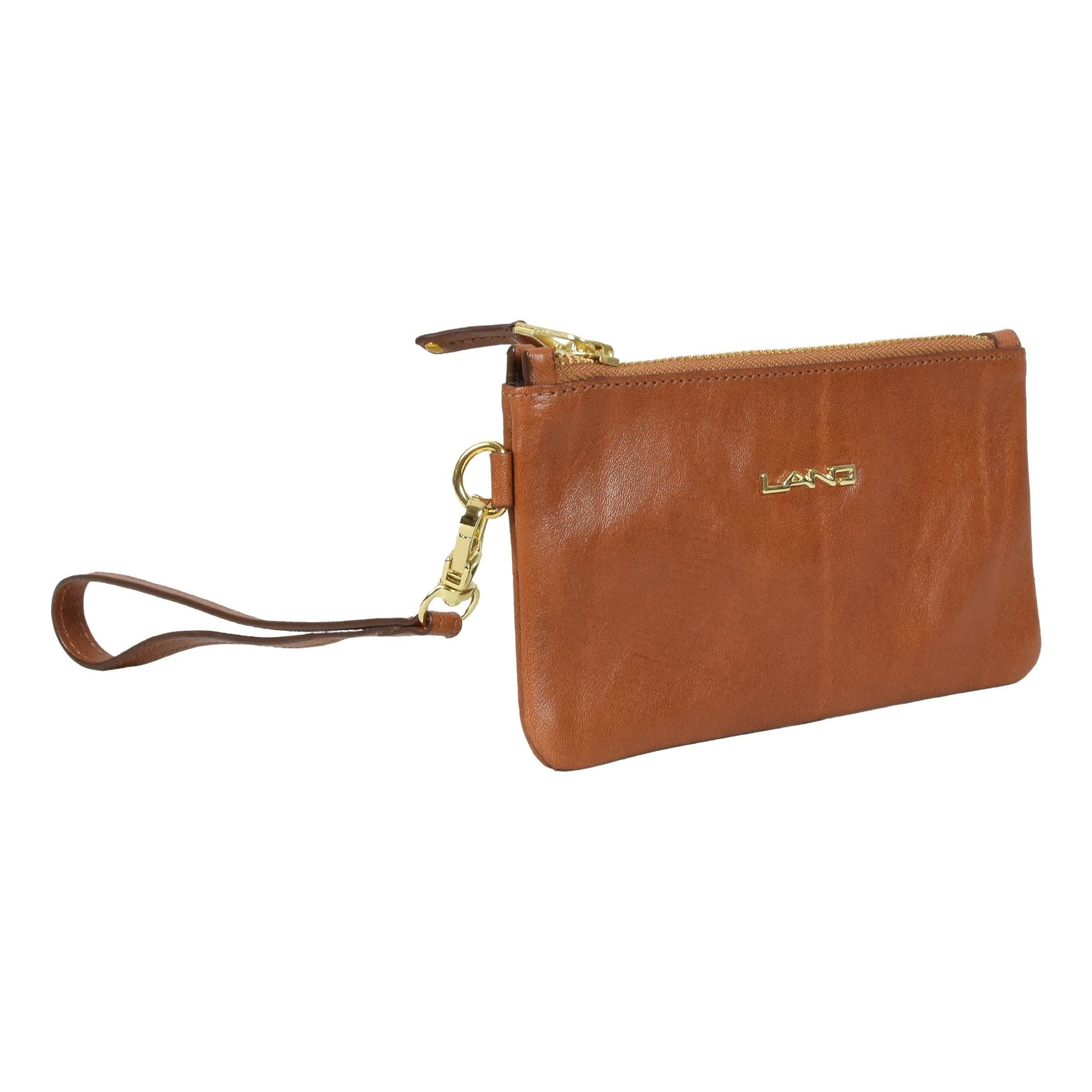 Ladies London Clutch, Wristlet | LAND Leather Goods
