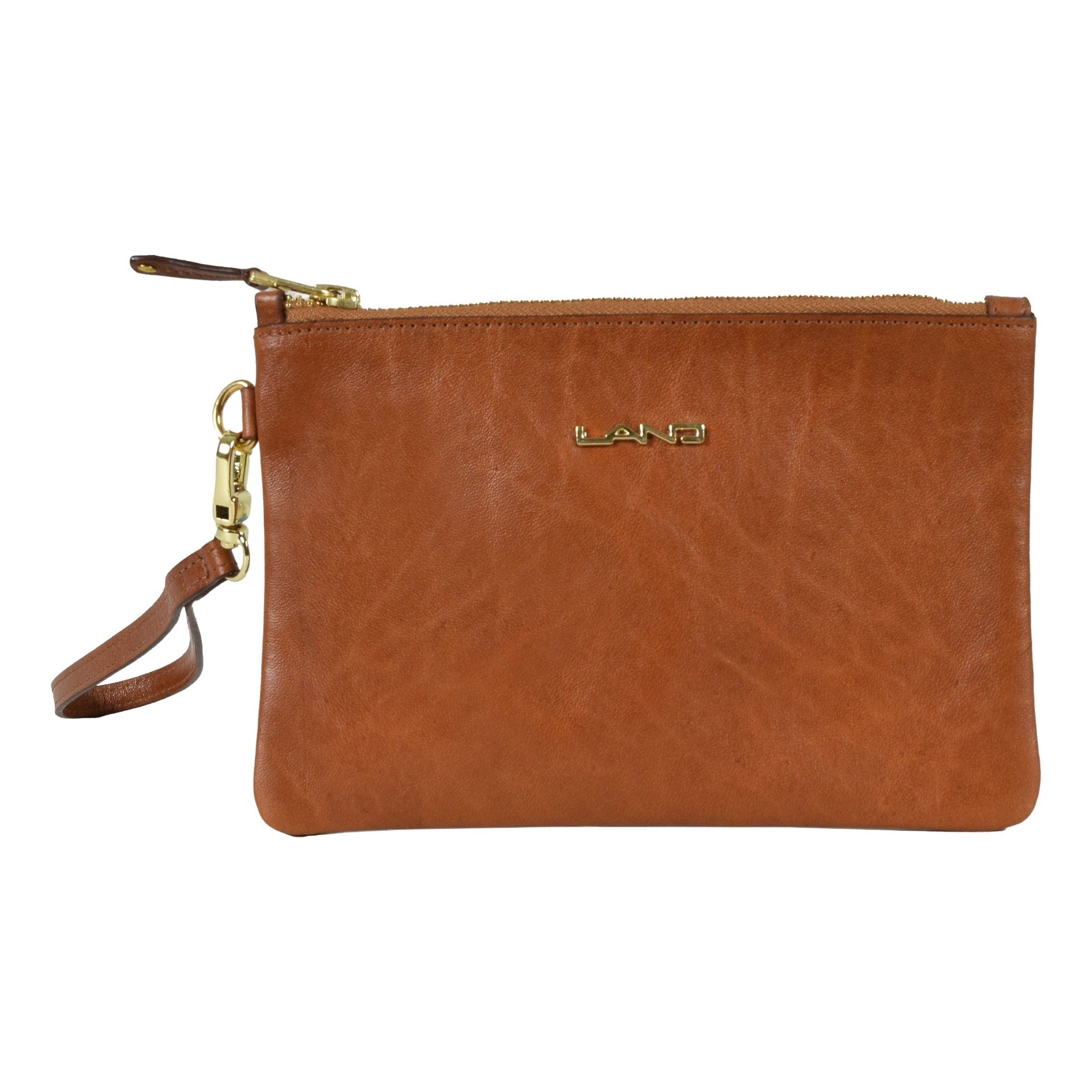 Ladies London Clutch, Wristlet | LAND Leather Goods