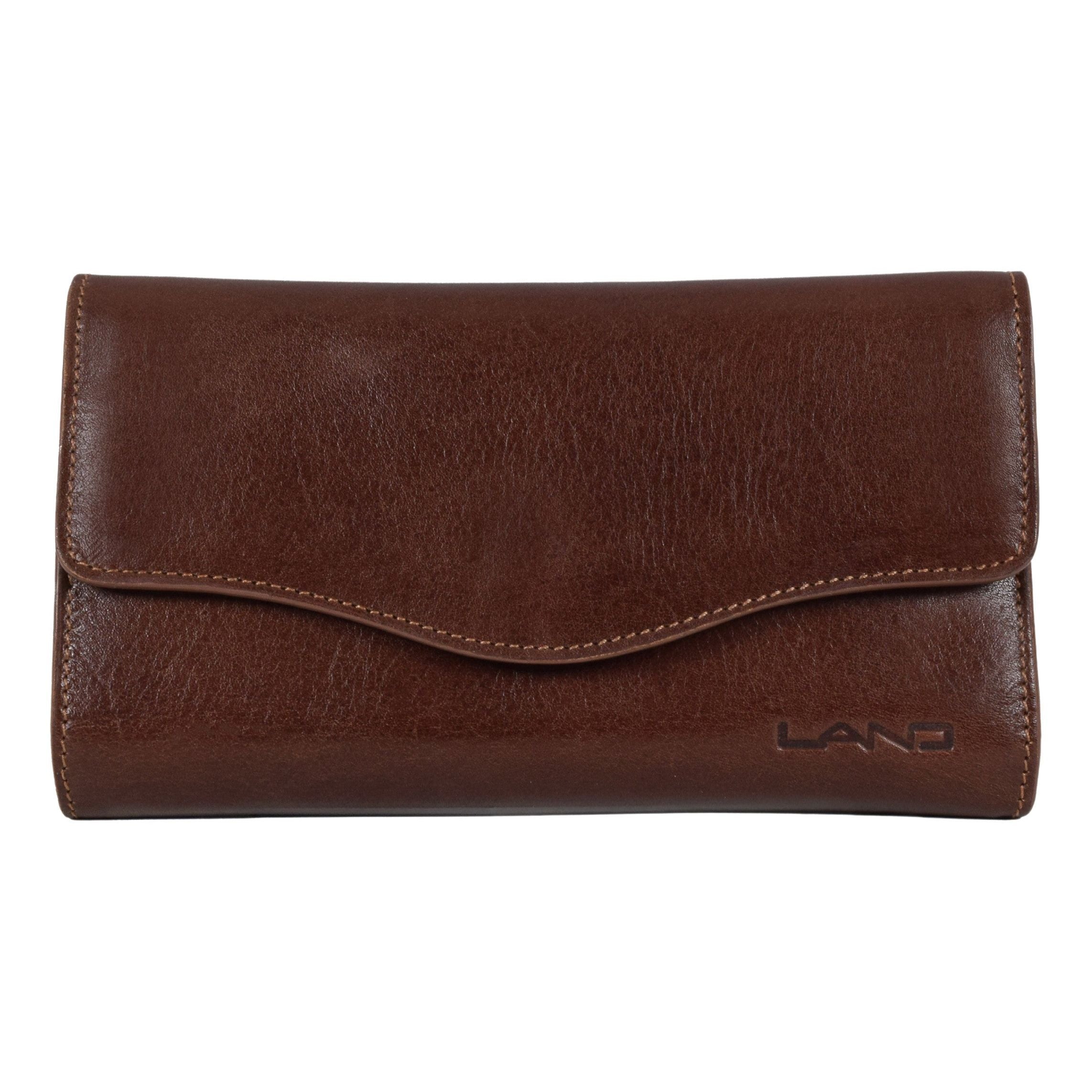 Hold All Ladies Checkbook, Wallet | LAND Leather Goods