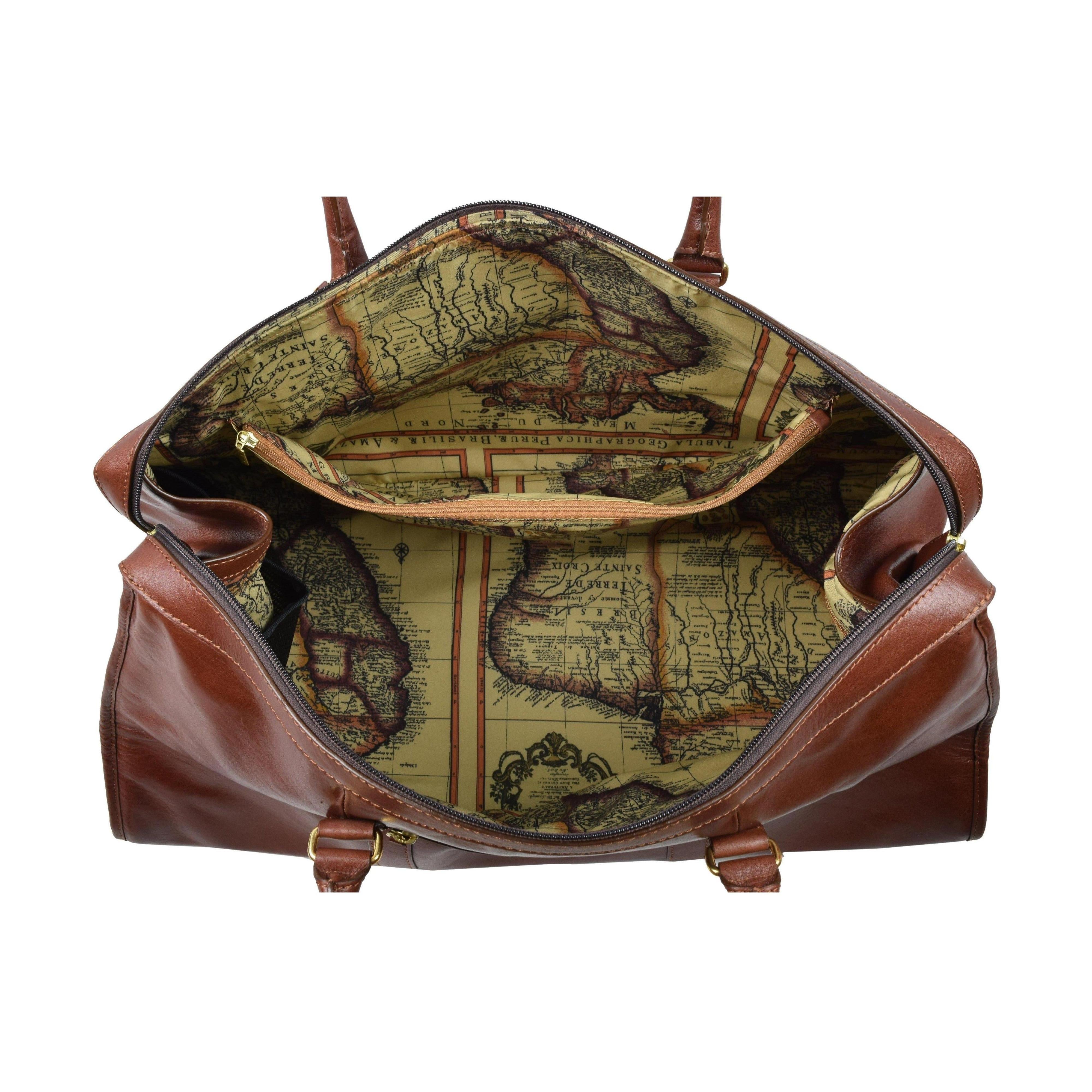 Journey Duffel, Duffel Bag | LAND Leather Goods