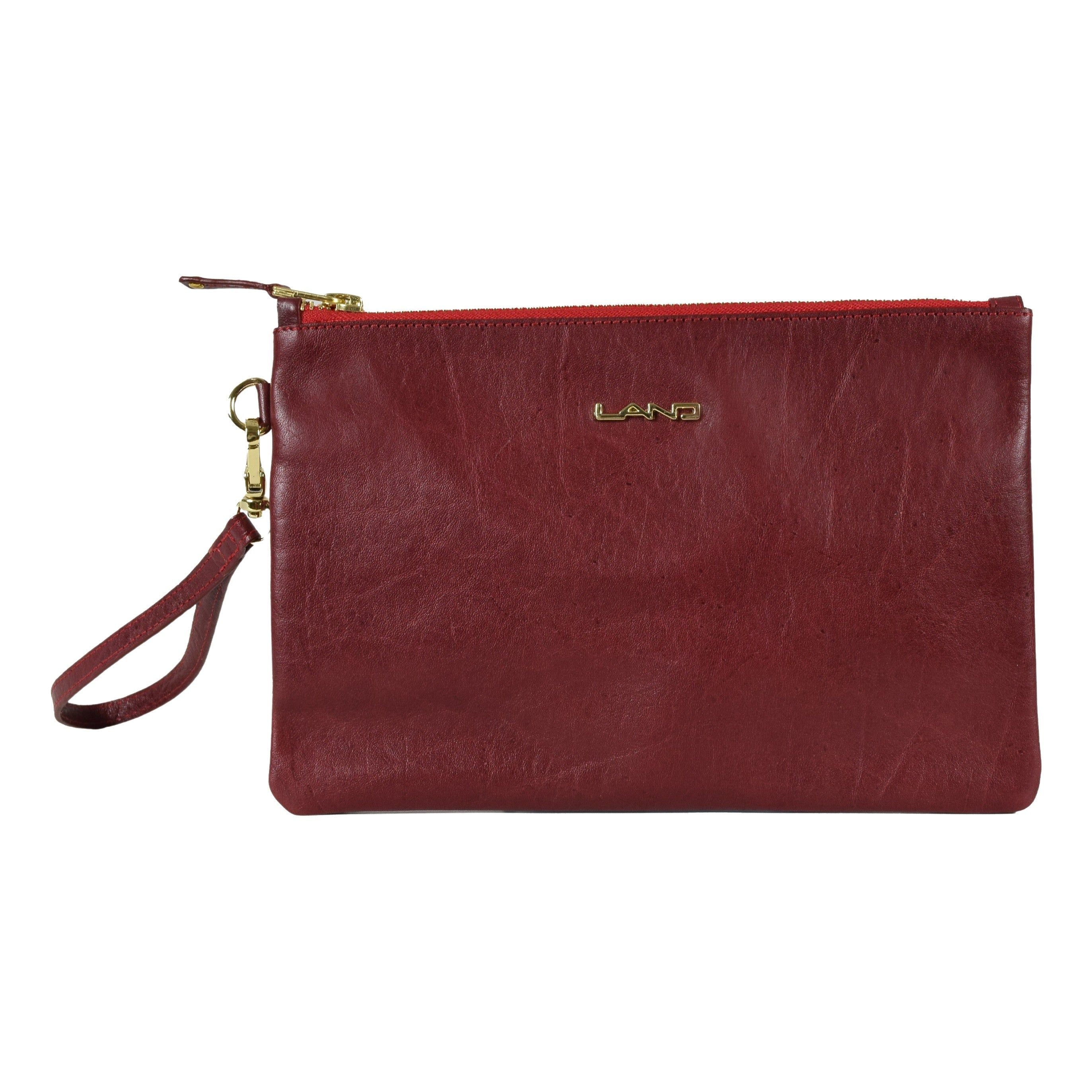 Ladies London Clutch, Wristlet | LAND Leather Goods