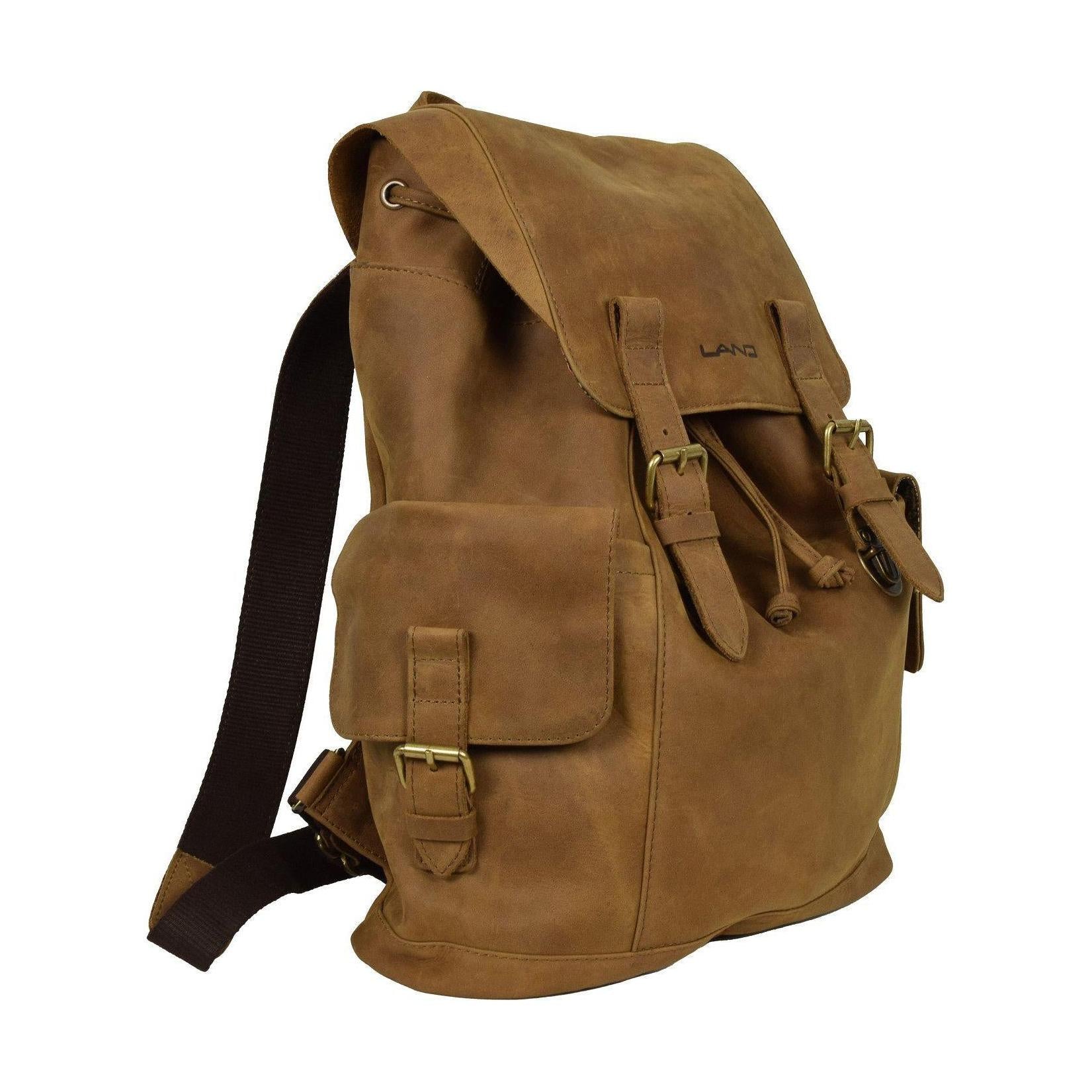 Charlotte Backpack, Backpack | LAND Leather Goods