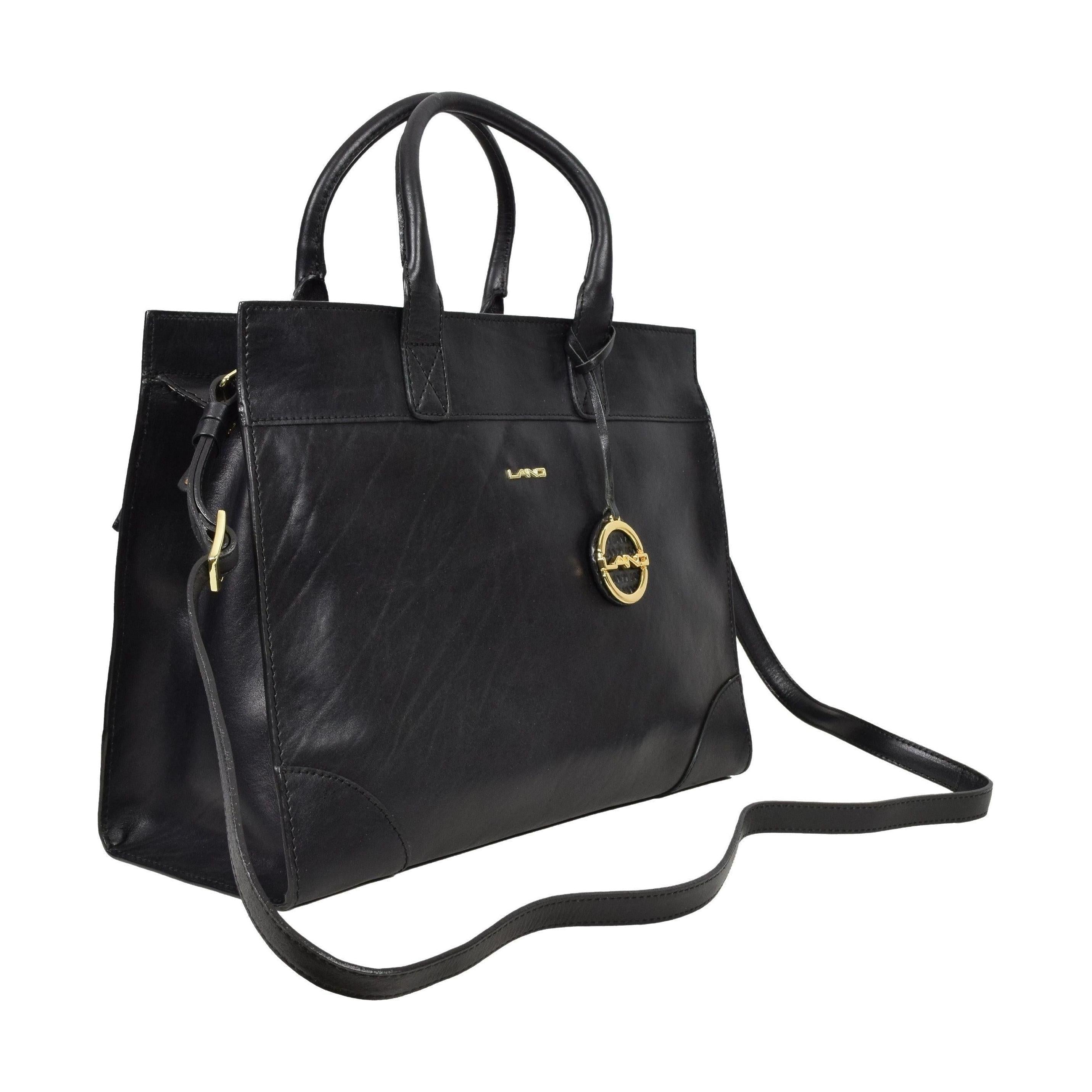Courtney East/West Tote, Handbag | LAND Leather Goods